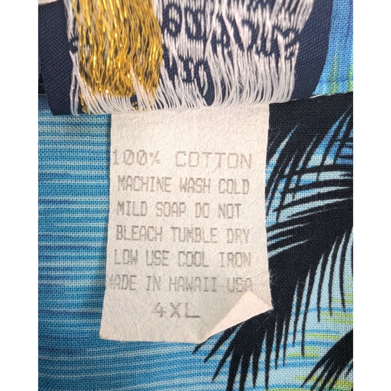 Vintage VINTAGE Royal Creations Blue Aloha Sailing Floral Hawaiian Shirt Mens 4XL Made in Hawaii Size US XXL / EU 58 / 5 - 7 Thumbnail
