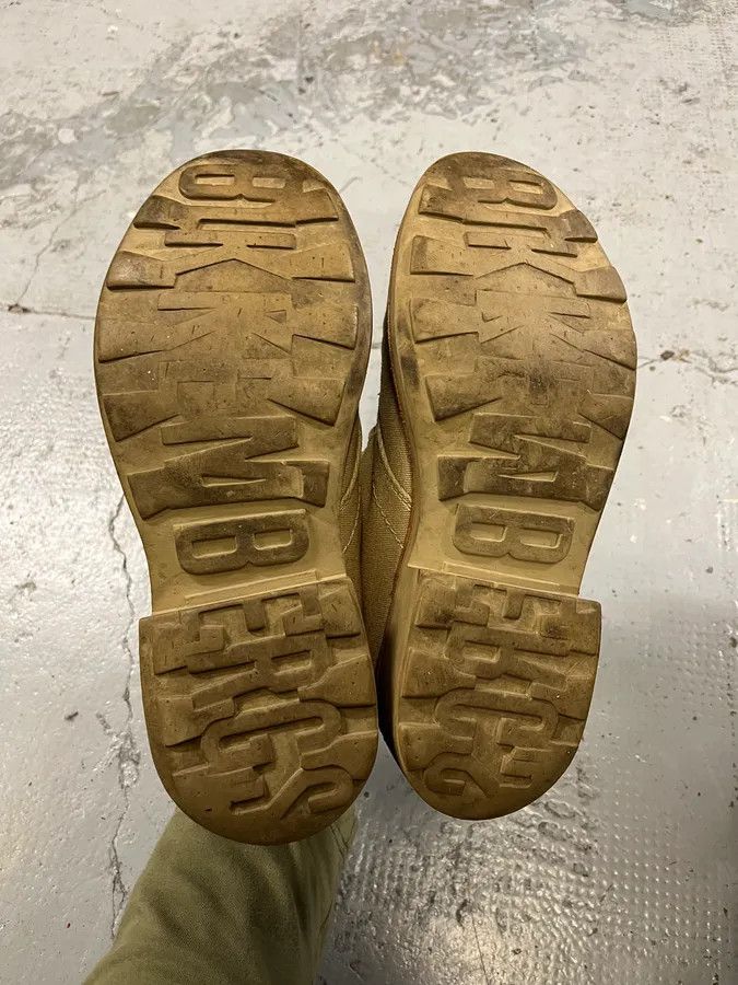 Dirk Bikkembergs 2000s Dirk Bikkembergs Canvas Beige Boots Size US 7 / EU 40 - 6 Thumbnail