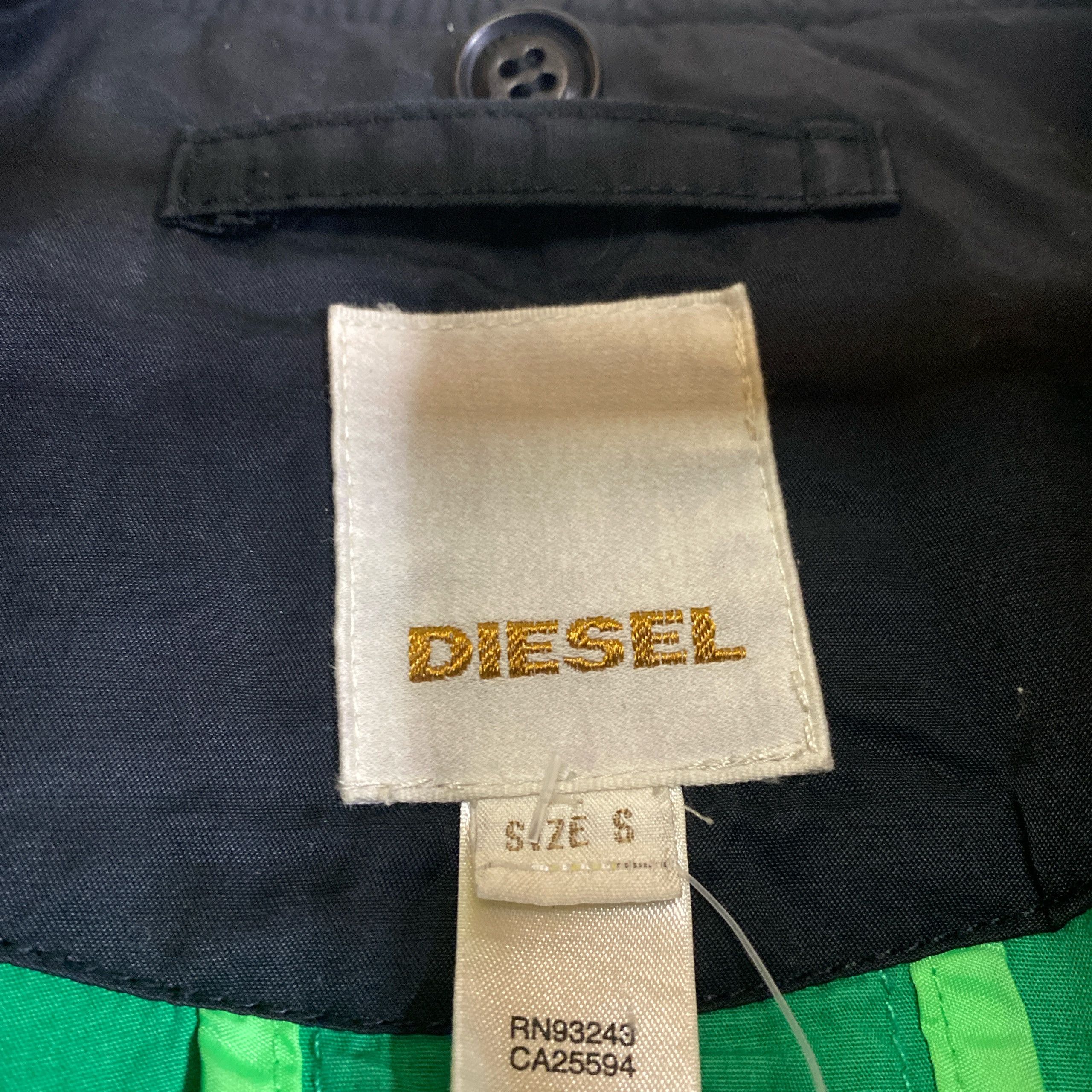 Diesel Diesel SK-Y78 Technical Nylon Bomber Jacket Size US S / EU 44-46 / 1 - 3 Thumbnail