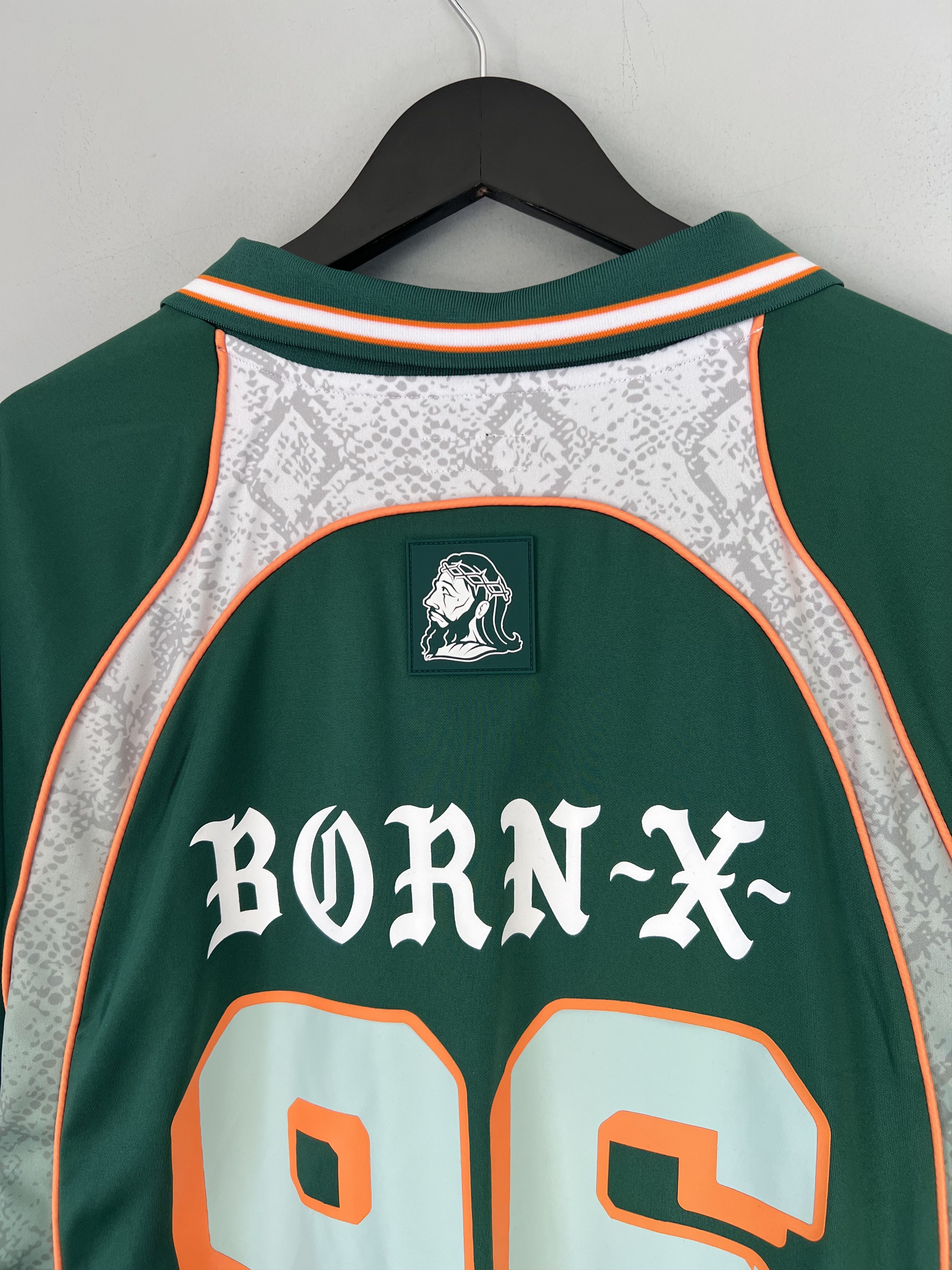 Born X Raised Born X Raised BXR Mexico Jersey in Emerald Green Size US L / EU 52-54 / 3 - 6 Thumbnail