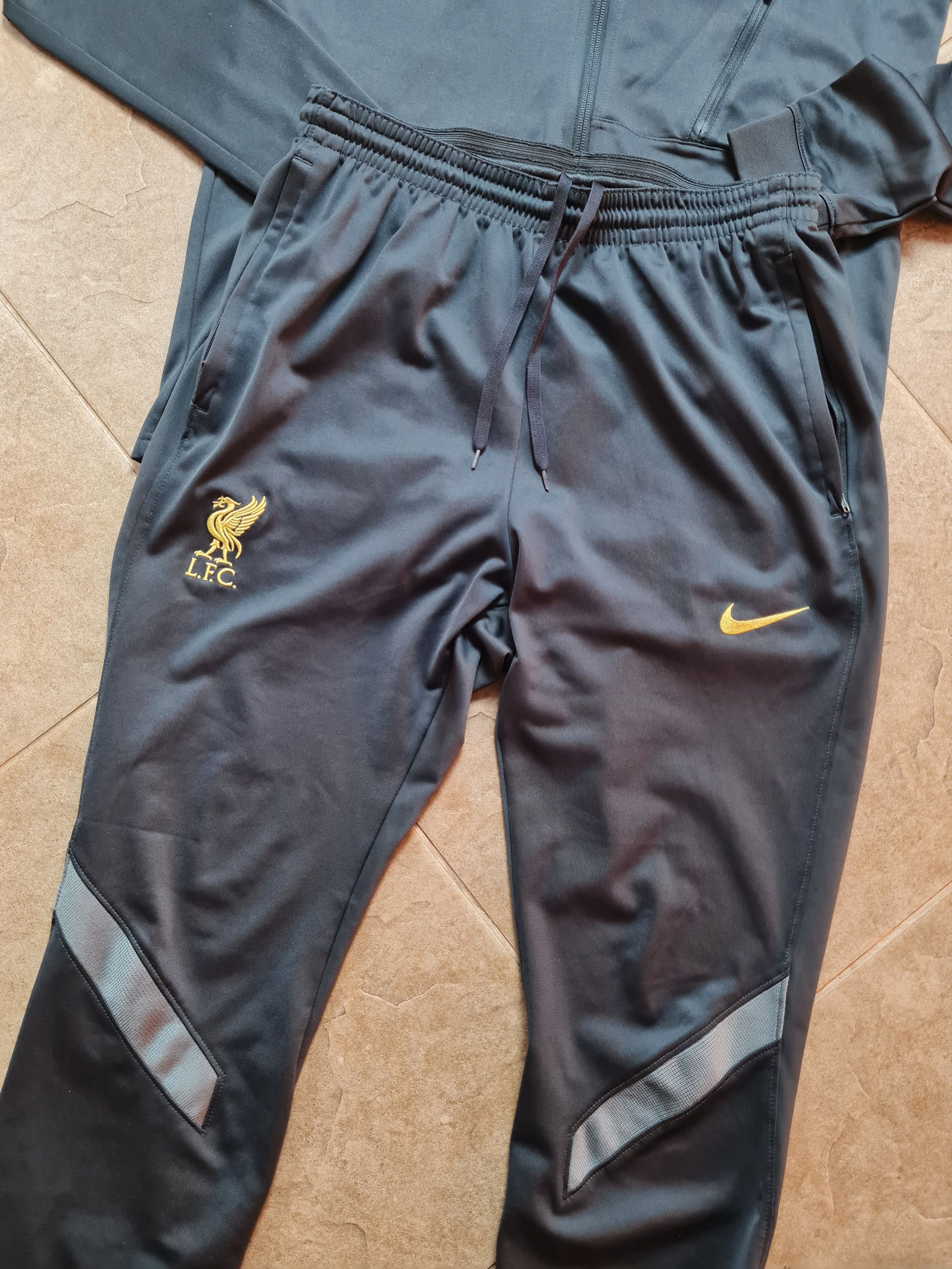 Nike Football Suit Jacket And Pants Y2K Drill Nike FC Liverpool M Size 48R - 16 Thumbnail