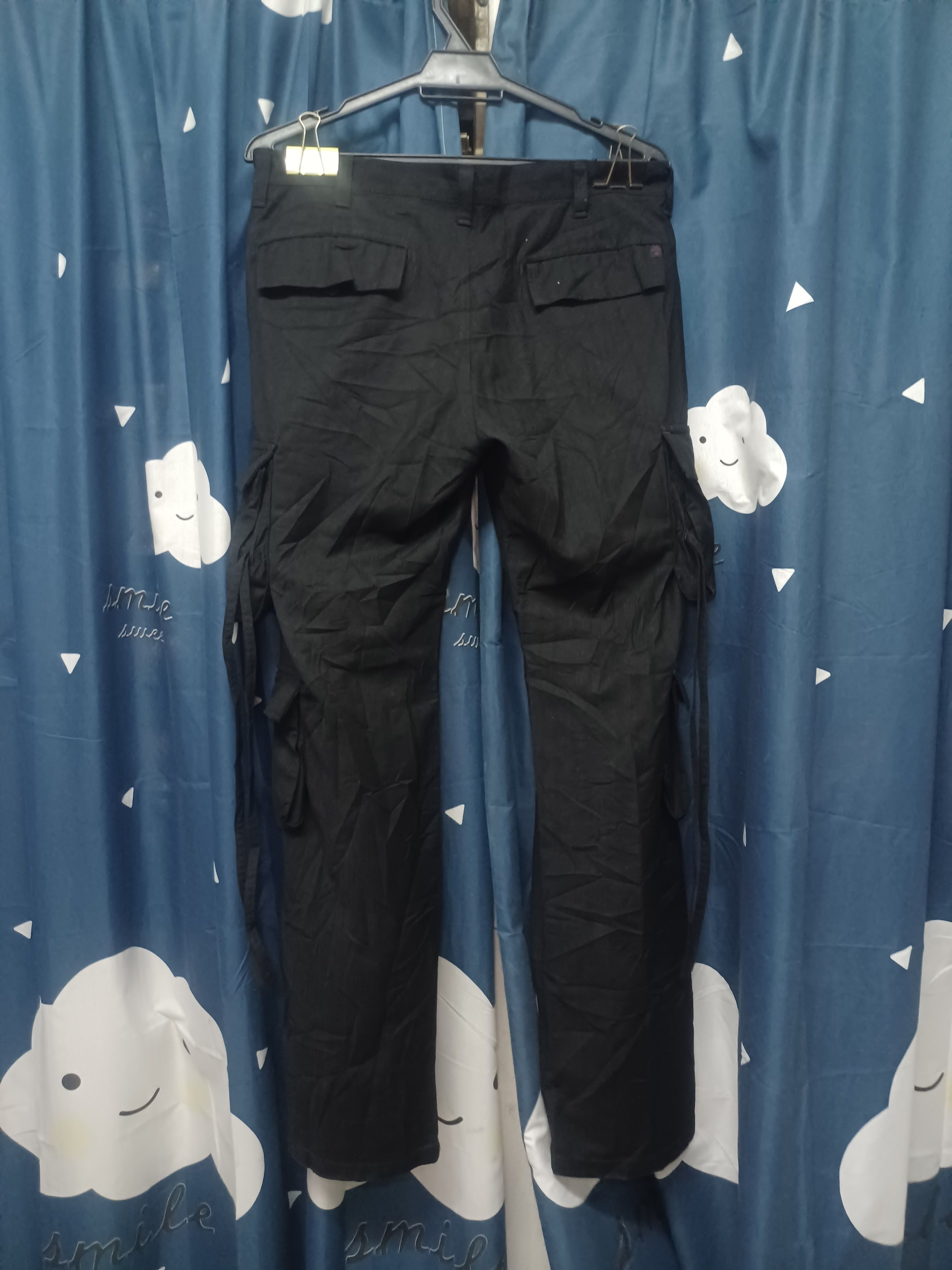 Japanese Brand CUSTOM CULTURE BONDAGE CARGO PANTS Size US 32 / EU 48 - 5 Thumbnail
