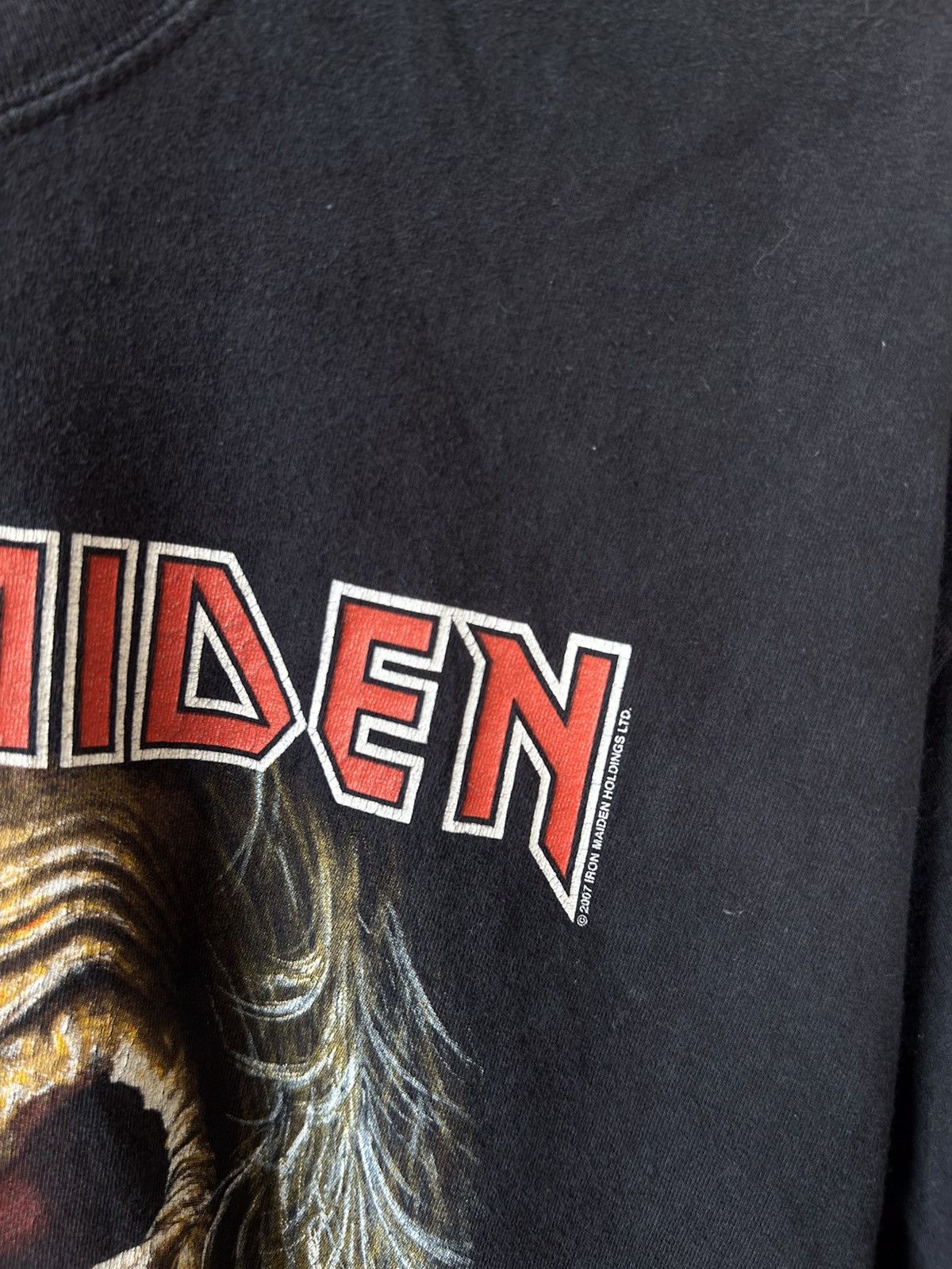 Iron Maiden VINTAGE IRON MAIDEN ROCK T-SHIRT Size US XL / EU 56 / 4 - 4 Thumbnail