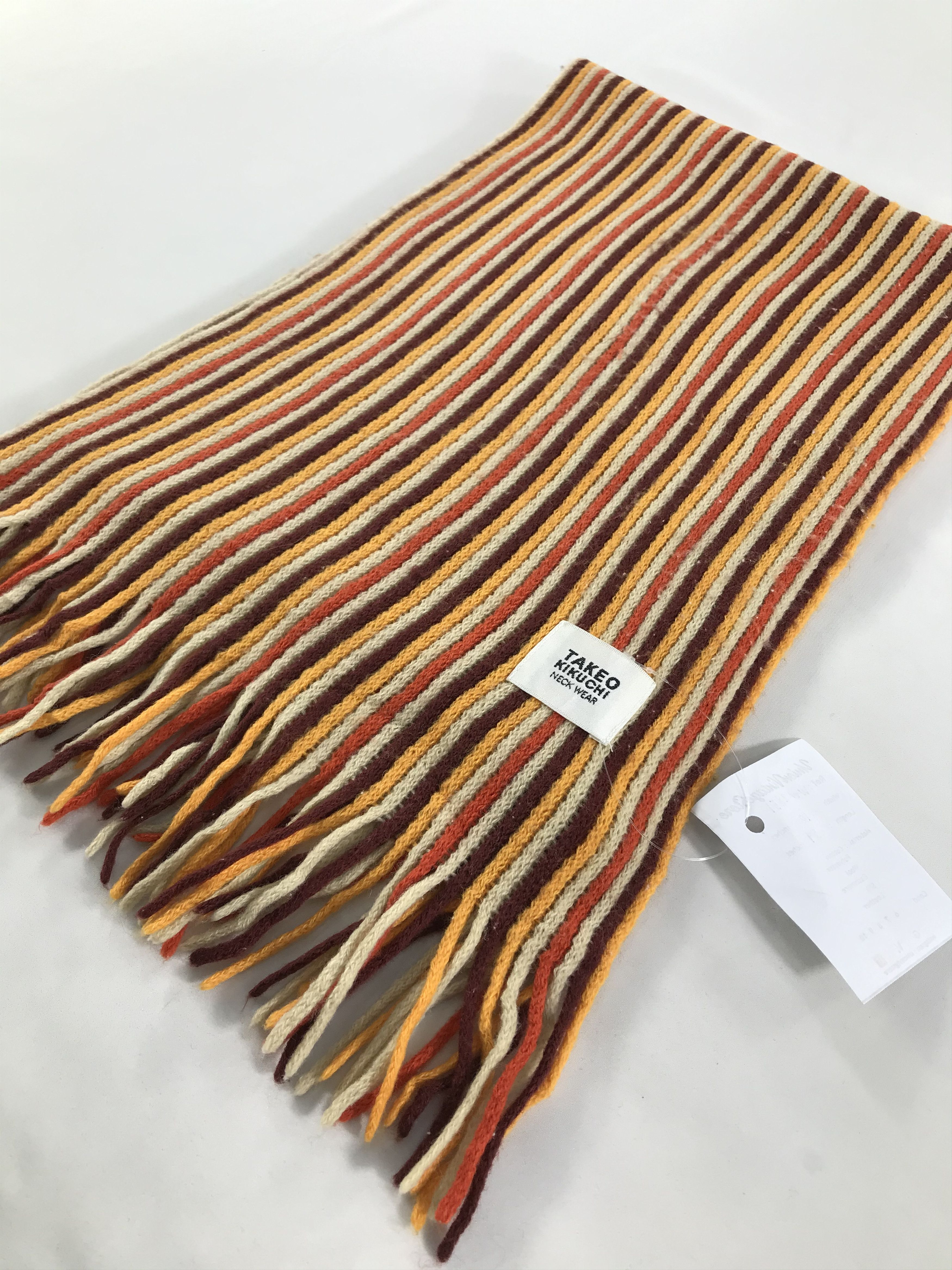 Takeo Kikuchi × Vintage Takeo Kikuchi Scarf / Muffler / Neckwear - WW2851 Size ONE SIZE - 3 Thumbnail