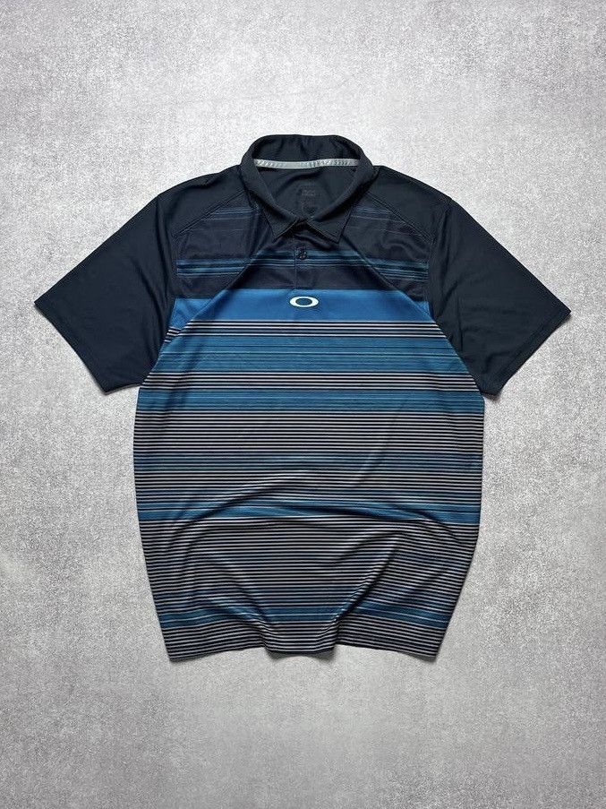 Oakley Vintage Oakley Big Logo Polo Shirt L Size US L / EU 52-54 / 3 - 1 Thumbnail