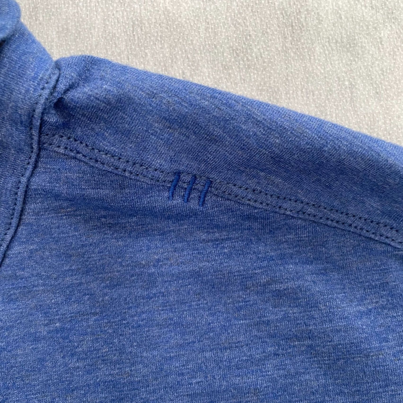 Lululemon Lululemon Tech Polo Shirt Adult Large Blue Short Sleeve Activewear Mens Size US L / EU 52-54 / 3 - 4 Thumbnail