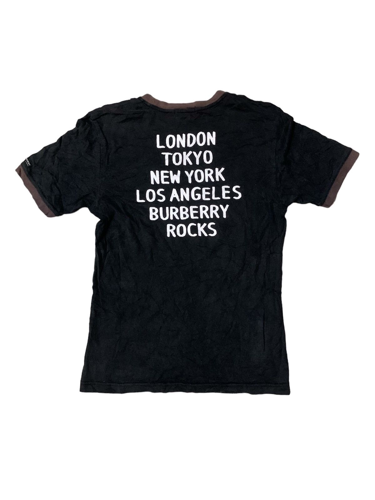 Burberry Burberry Black Label Ringer Tee Size US M / EU 48-50 / 2 - 1 Thumbnail