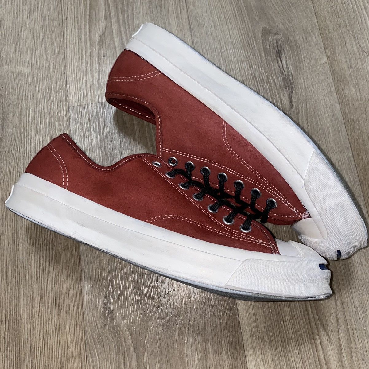 Converse × Vintage Shoes converse jack purcell Size US 8 / EU 41 - 2 Thumbnail