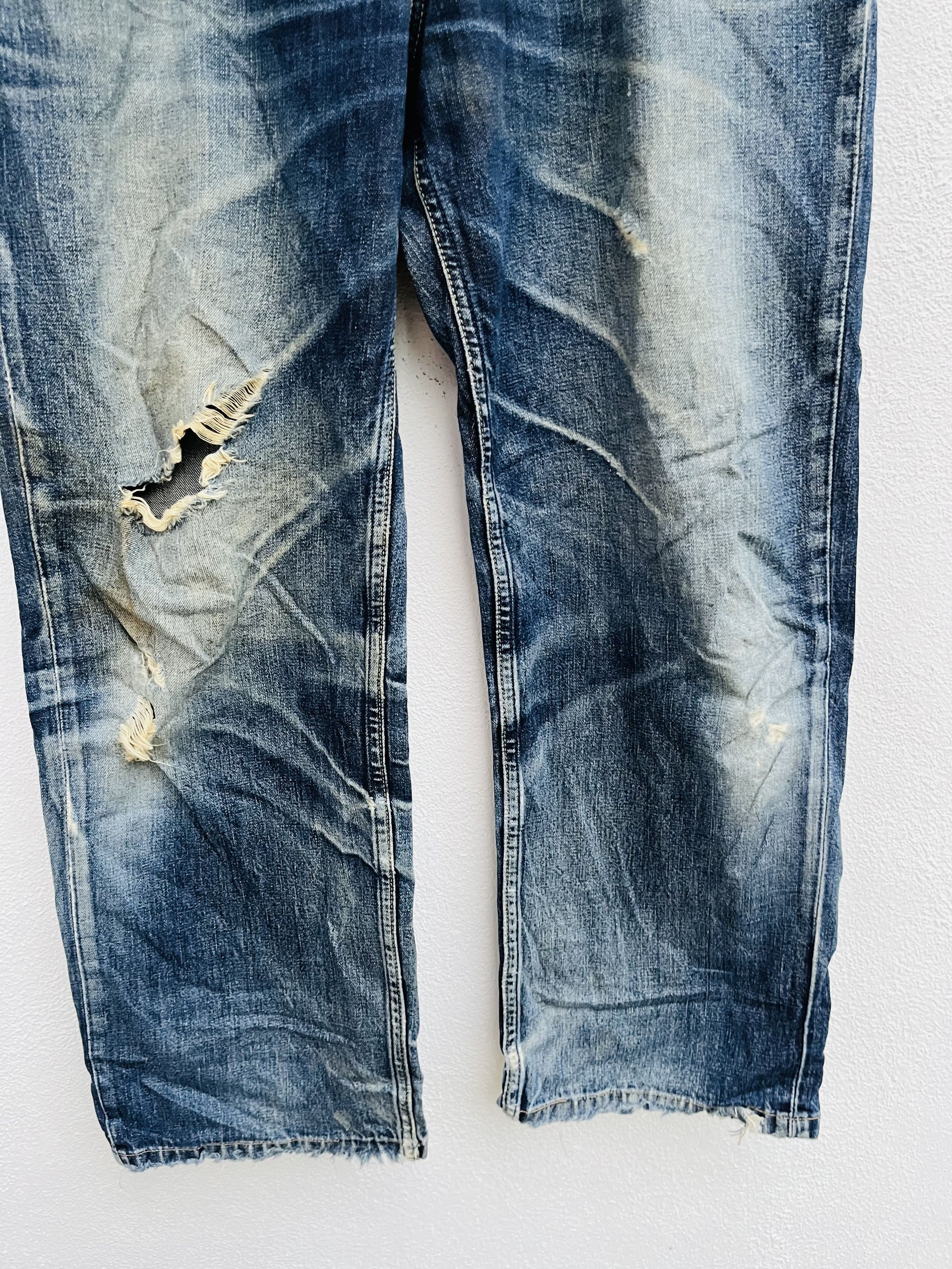 Levi's Vintage Clothing × Vintage Vintage Levis Japanese Distressed Fashion Style Size US 38 / EU 54 - 4 Thumbnail