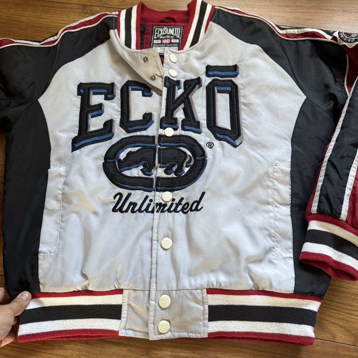 Ecko Unltd. Ecko Unltd vintage 90s Varsity Jacket Size US L / EU 52-54 / 3 - 8 Thumbnail