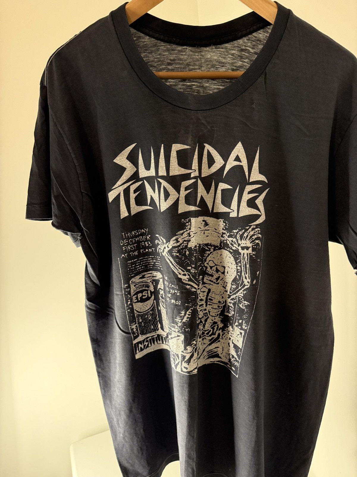 Band Tees Suicidal Tendencies institutionalized flyer tee Size US L / EU 52-54 / 3 - 3 Thumbnail