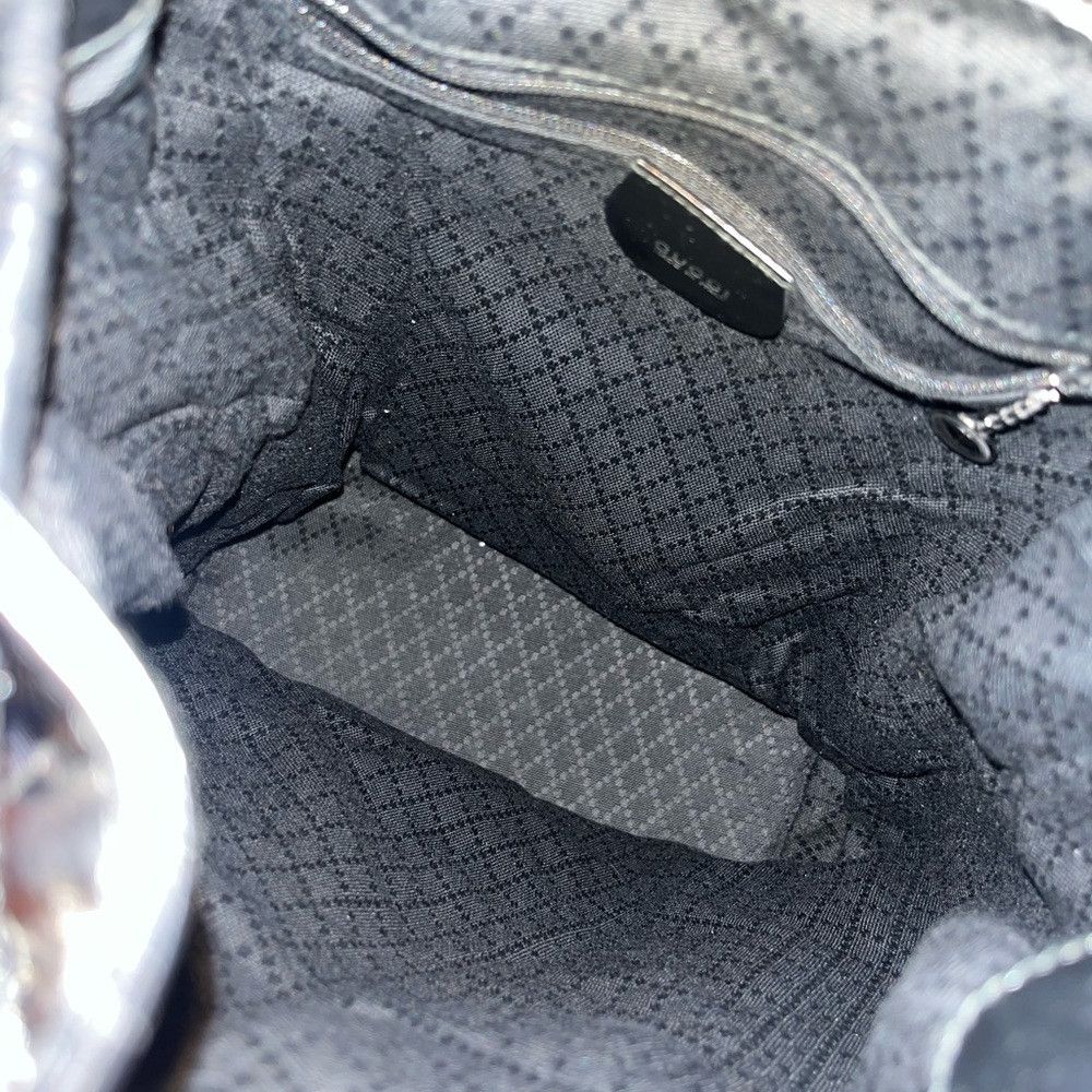 Gucci Gucci Nylon/Patented Leather Black Bucket/Sling Bag Size ONE SIZE - 9 Thumbnail
