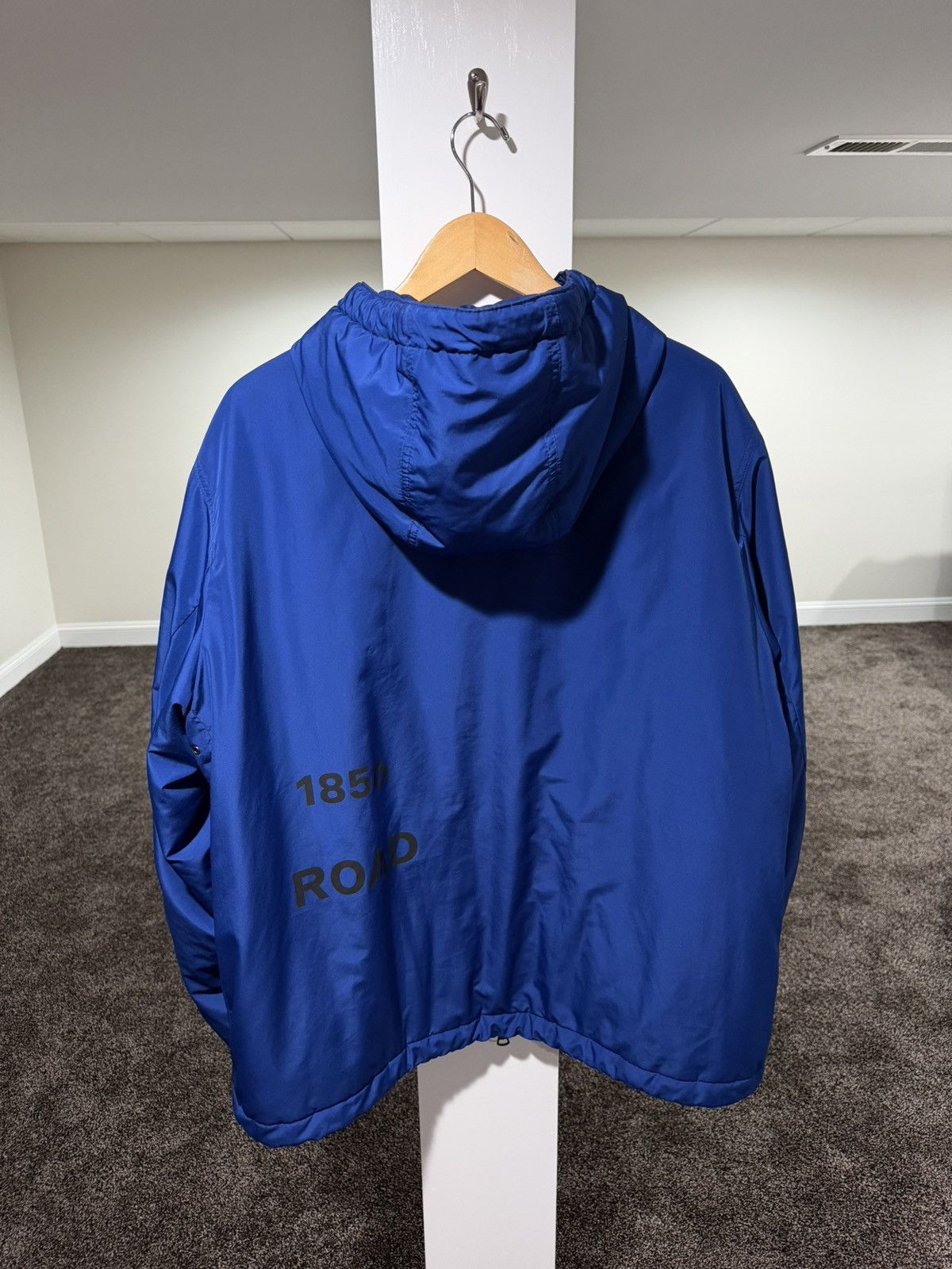 Burberry Burberry Horseferry Print Check Nylon Blue Hooded Jacket Size US XL / EU 56 / 4 - 2 Thumbnail