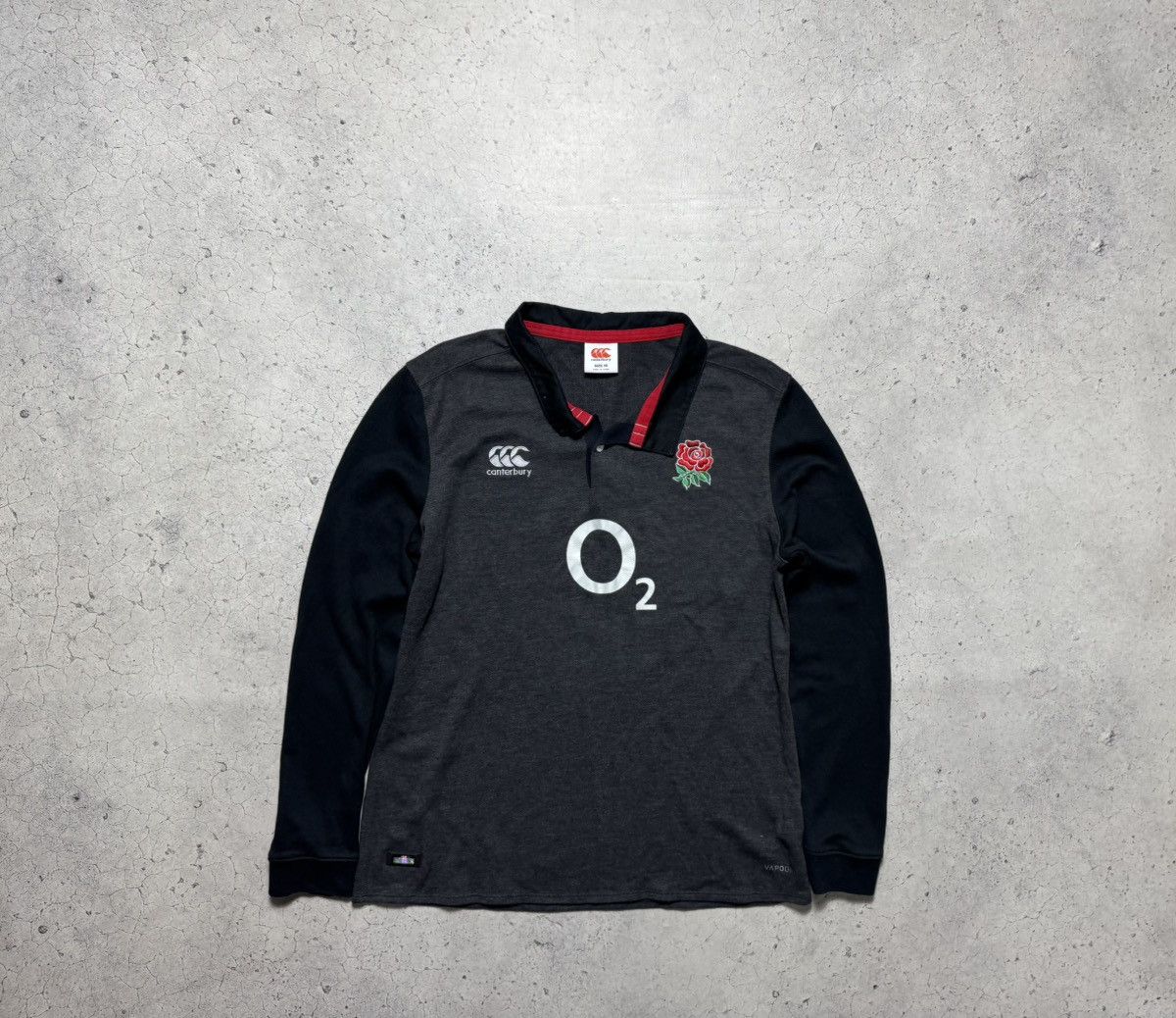 Canterbury of New Zealand Canterbury Vintage Rugby Sweatshirt O2 Jersey Size US M / EU 48-50 / 2 - 1 Thumbnail