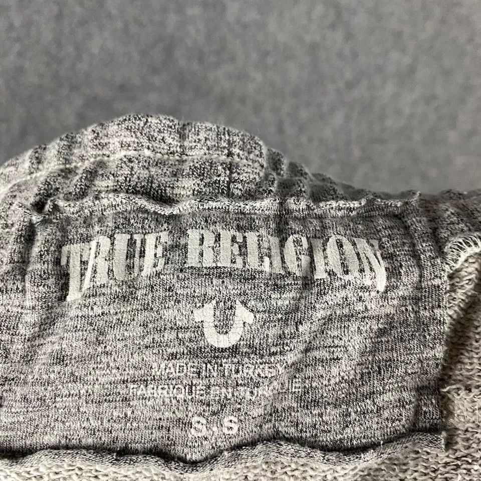 True Religion True Religion Joggers Women's Small Sweatpants Gray Cotton S Size 26" / US 2 / IT 38 - 8 Thumbnail