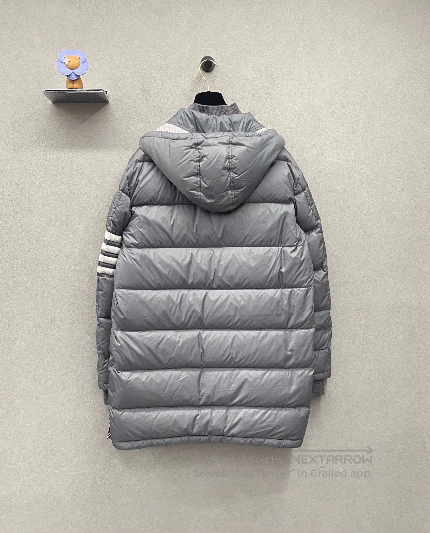Thom Browne gray long puffer coat size 4 by TB. Size US L / EU 52-54 / 3 - 2 Thumbnail