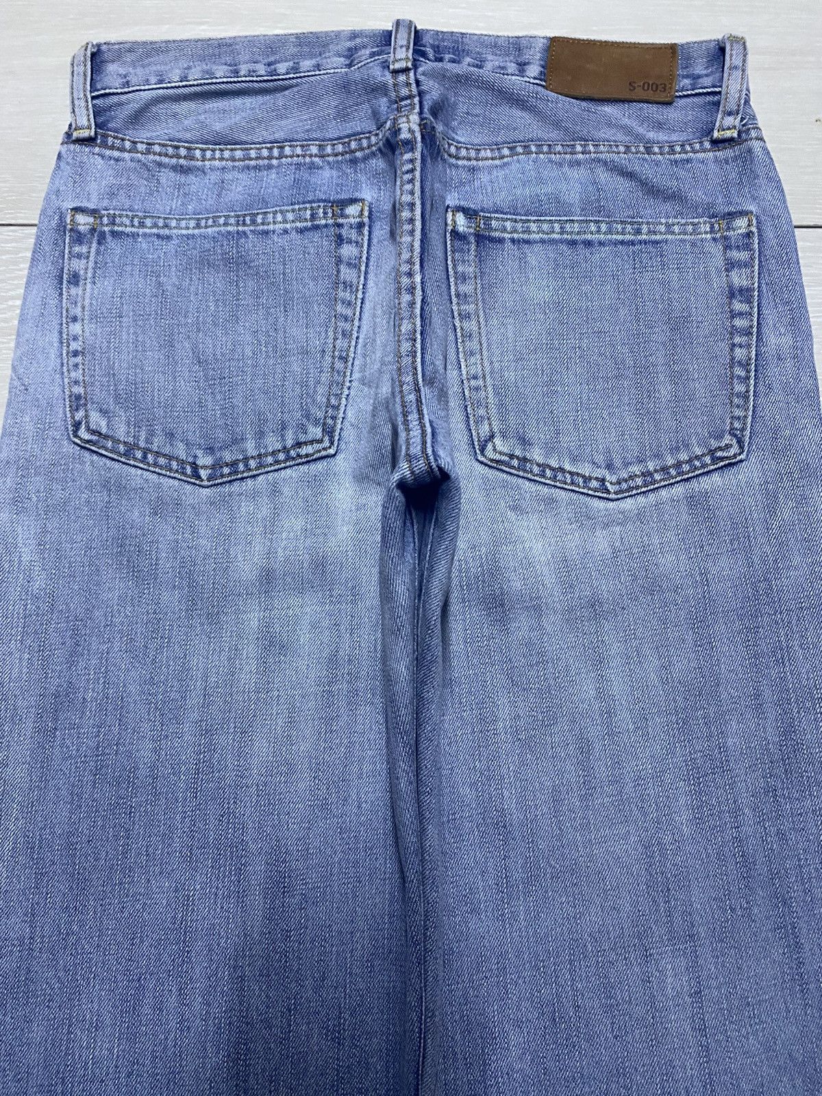 Uniqlo Vintage Uniqlo S003 Light Wash Distressed Jeans Size US 29 - 4 Thumbnail