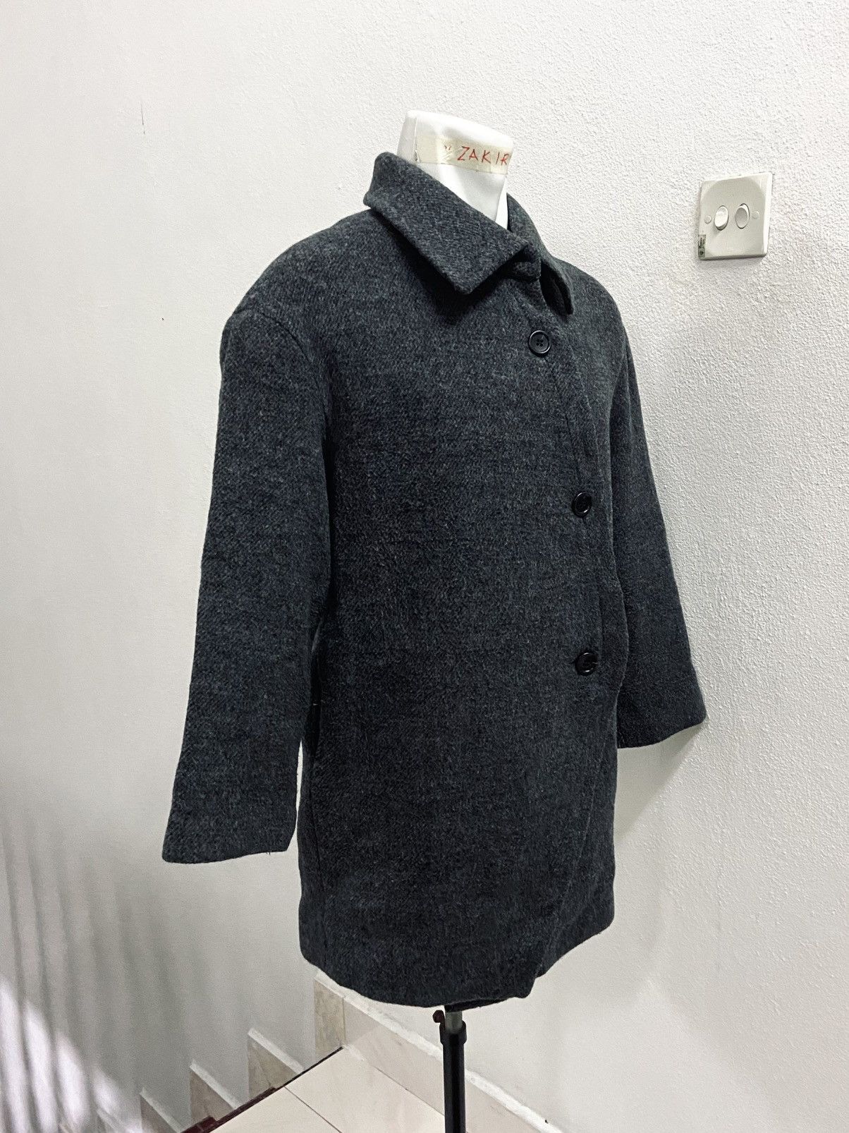 Hussein Chalayan HUSSEIN CHALAYAN WOOL JACKET Size S / US 4 / IT 40 - 3 Thumbnail