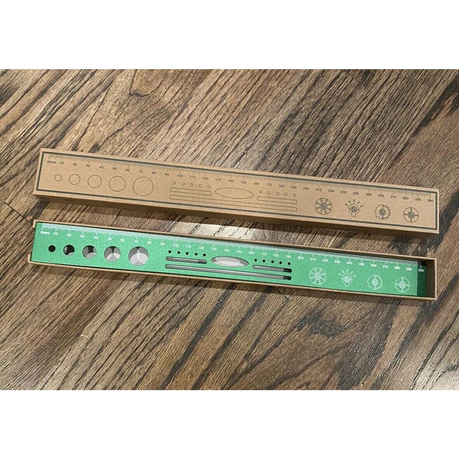 HIDDEN Hidden NY PPF Aluminum Ruler Green NEW Rare HiddenNY Size ONE SIZE - 1 Thumbnail