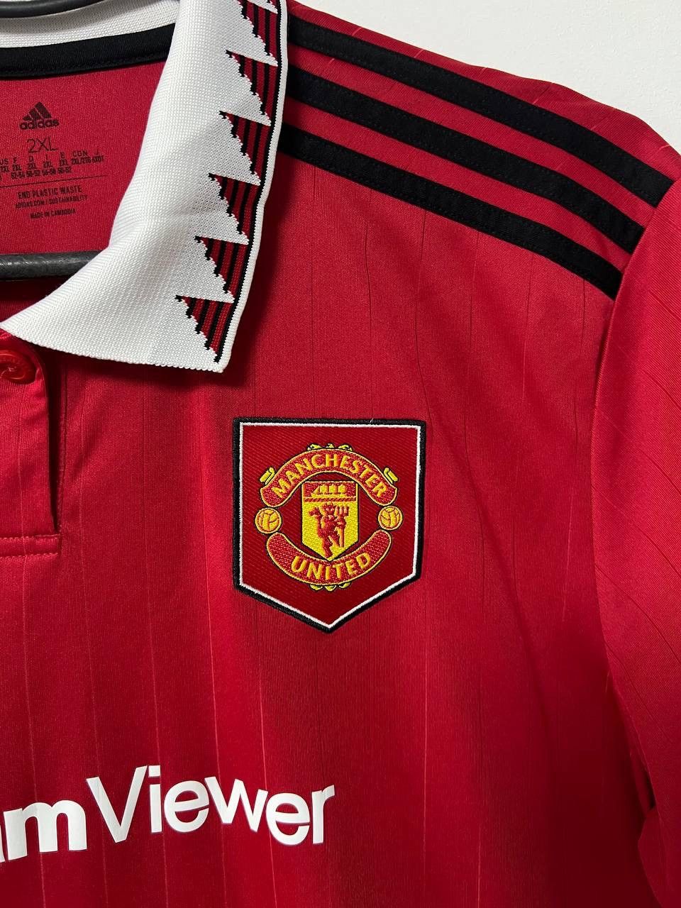 Adidas Manchester United 2022/2023 Home Football Shirt Adidas 2XL Size US XXL / EU 58 / 5 - 15 Thumbnail