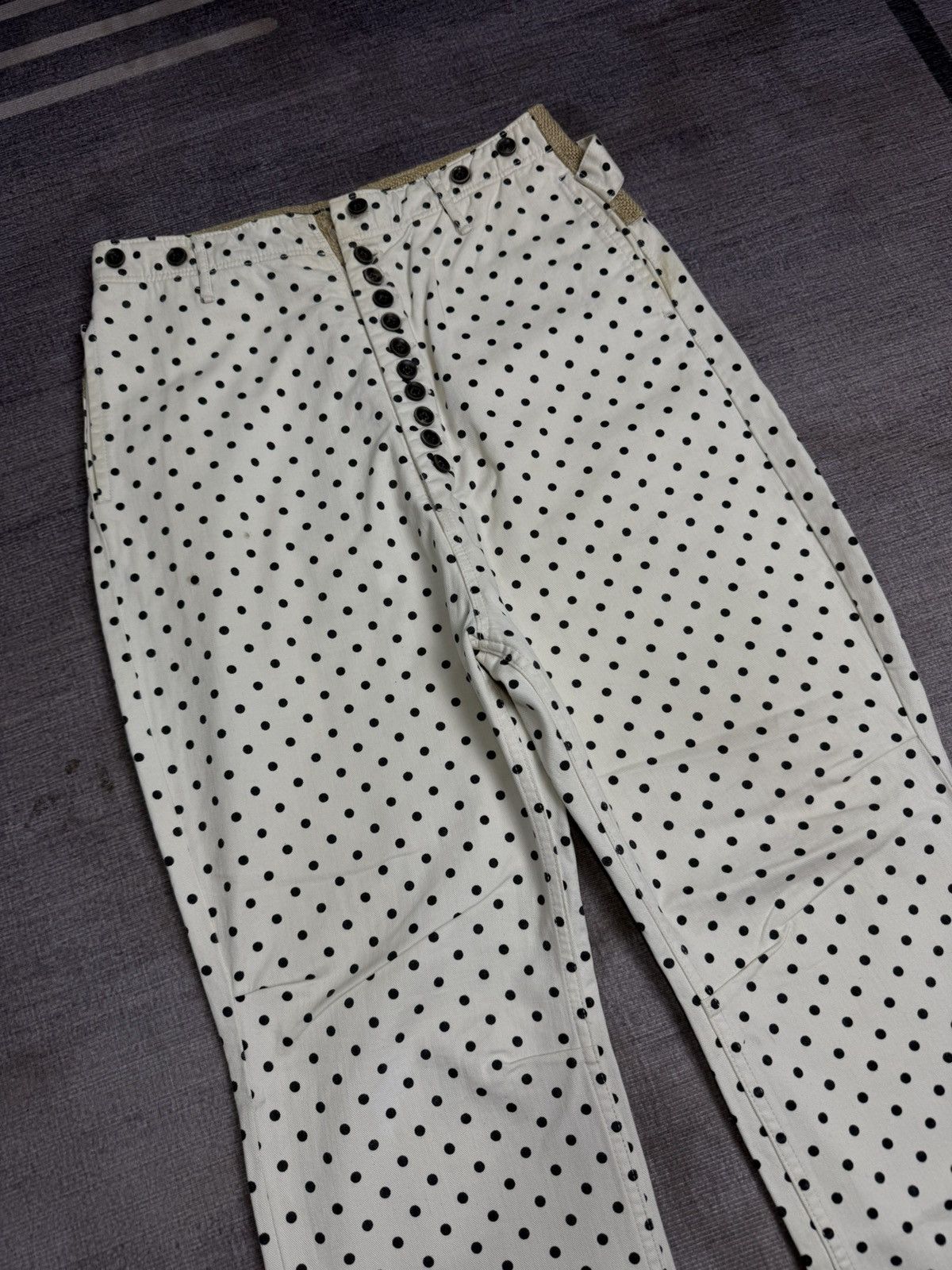 Kapital VINTAGE KAPITAL POLKADOT PANTS Size US 29 - 2 Thumbnail