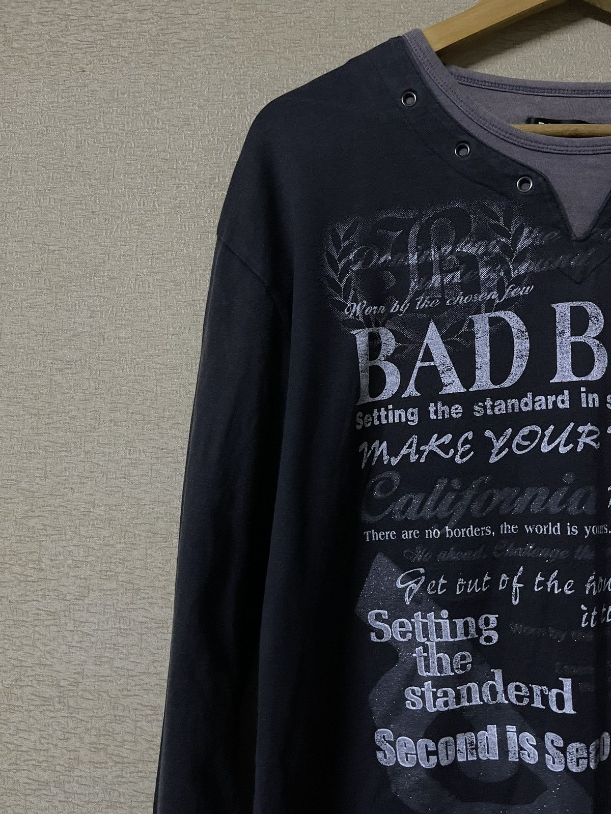 If Six Was Nine Badboy Japan Break The Mold Double Layered Longsleeve Size US XL / EU 56 / 4 - 3 Thumbnail