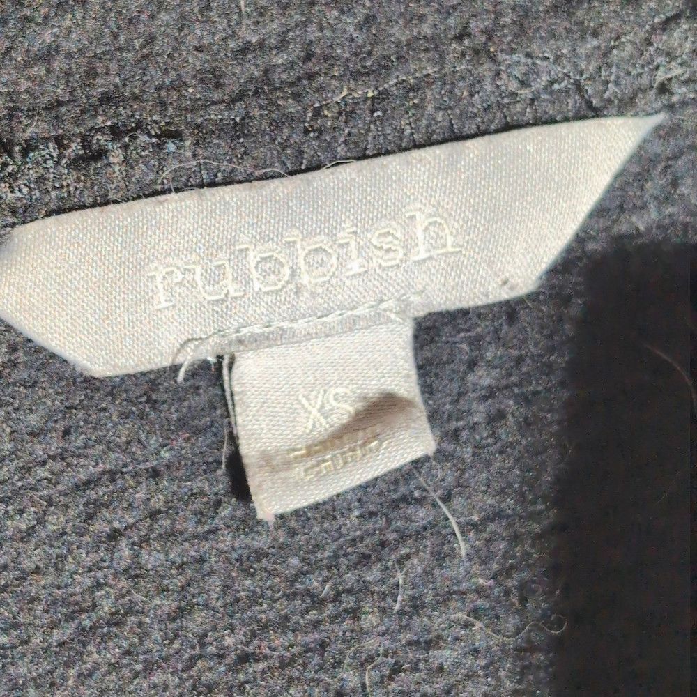 Other Gray Rubbish SZ XS Toggle Women's Jacket Hoodie Size XS / US 0-2 / IT 36-38 - 2 Thumbnail