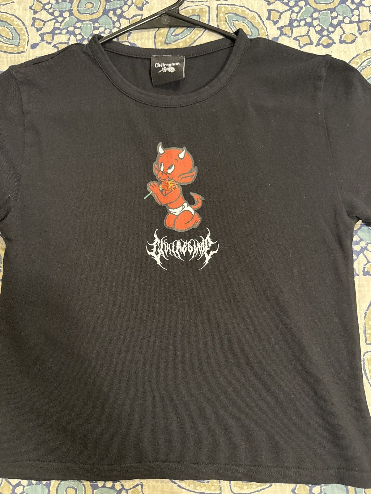 Civil Regime Civil Regime Praying Devil tee size Womens LG Size XL / US 12-14 / IT 48-50 - 1 Thumbnail