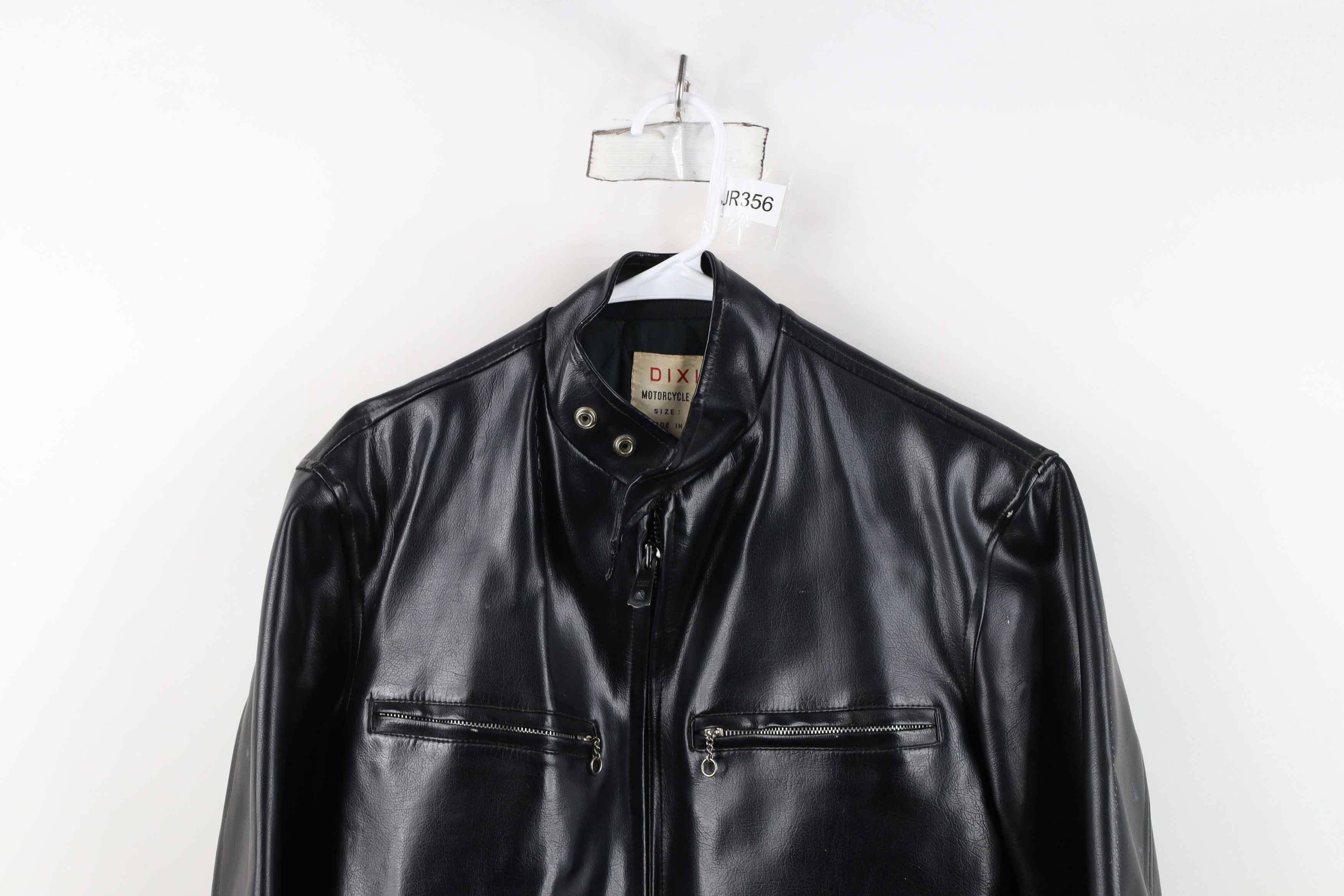 Vintage Vintage 70s Streetwear Faux Leather Motorcycle Jacket Japan Size US M / EU 48-50 / 2 - 2 Thumbnail
