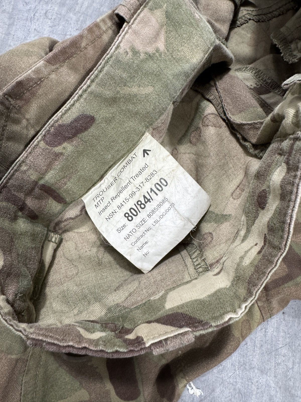 Carhartt × Vintage NATO Baggy Cargo Pants Army Military Vintage Y2K Wide Leg Size US 32 / EU 48 - 6 Thumbnail