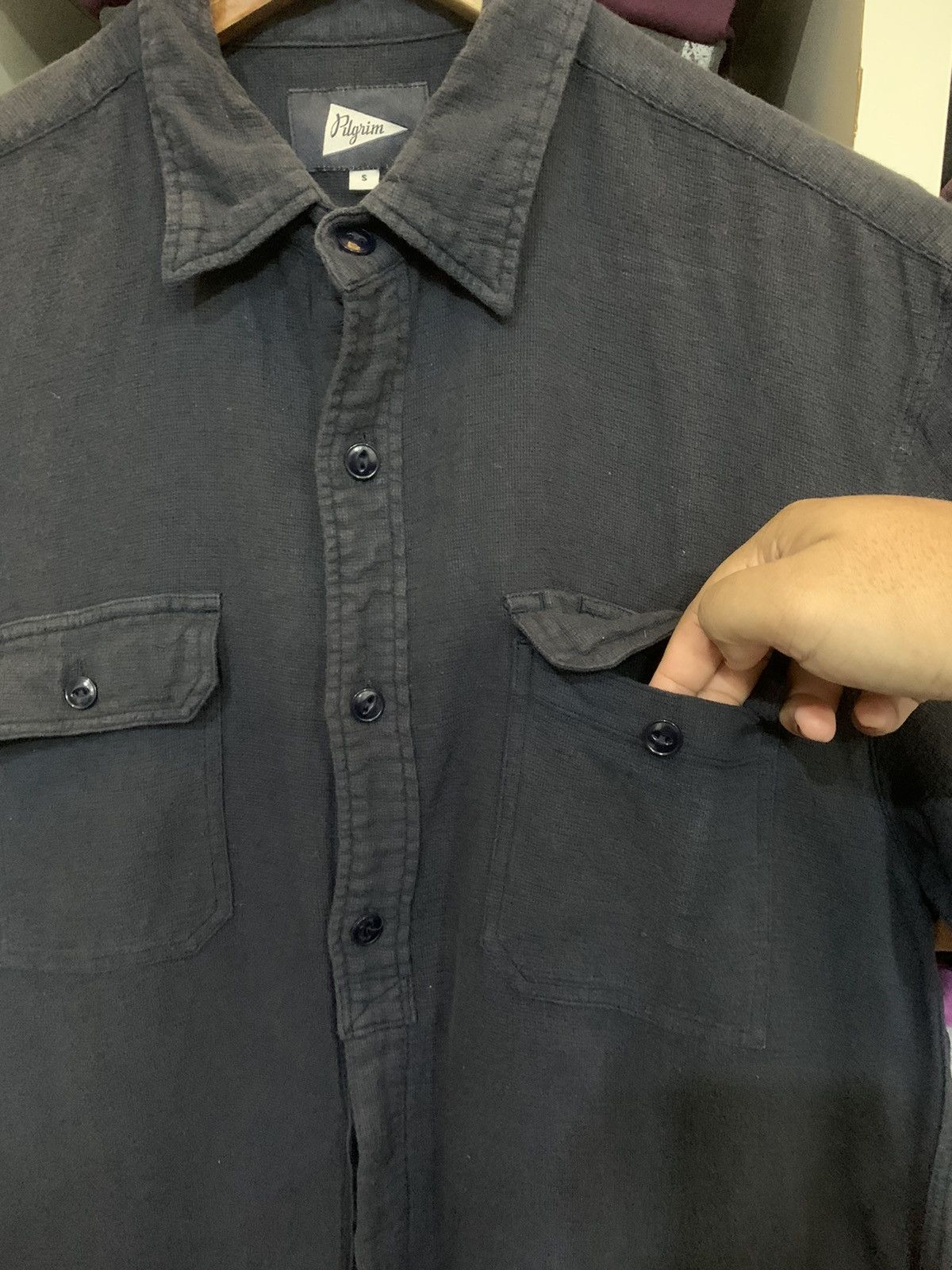 Japanese Brand Pilgrim Button Shirt Size US S / EU 44-46 / 1 - 7 Thumbnail