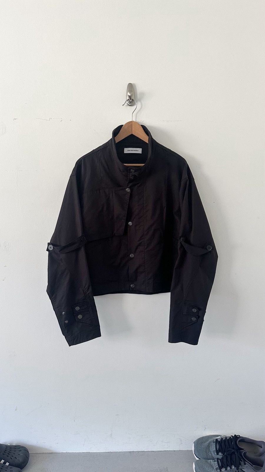Kiko Kostadinov Meno Cropped Jacket Size US M / EU 48-50 / 2 - 2 Thumbnail