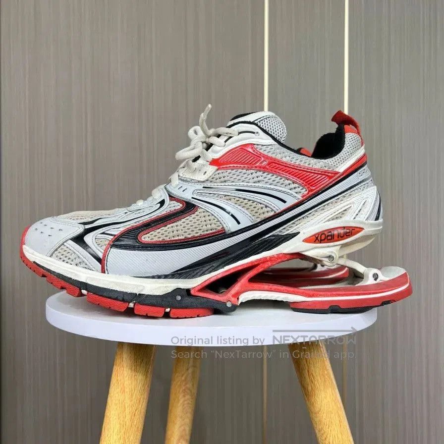 Balenciaga Balenciaga X-Pander Distressed Dad Sneakers. Size US 9 / EU 42 - 1 Thumbnail