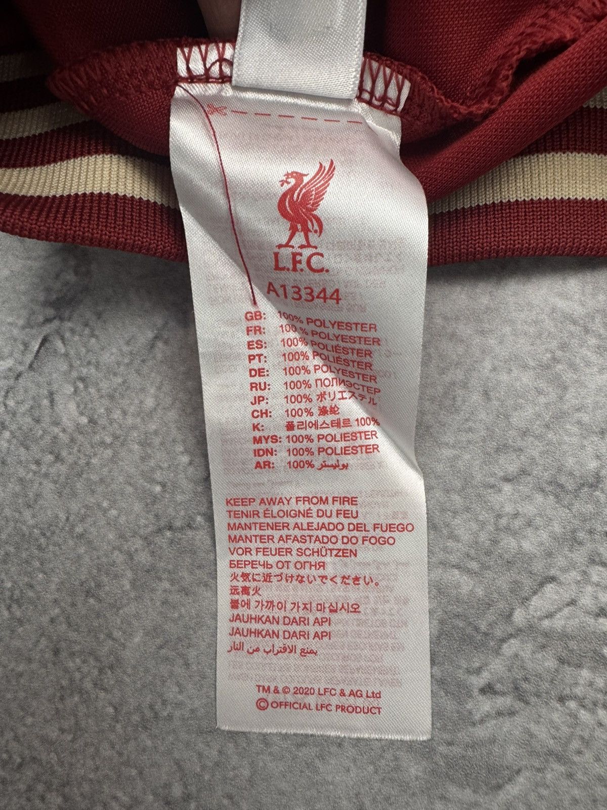 Other Liverpool FC Men Zip Track Jacket Red Size M Size US M / EU 48-50 / 2 - 10 Thumbnail