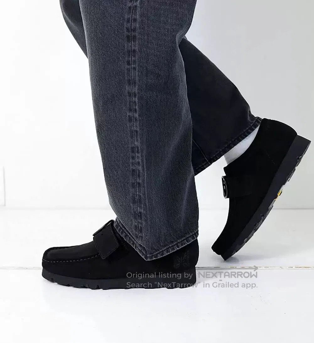 Needles NEEDLES × CLARKS WALLABEE Black Shoes. Size US 9.5 / EU 42-43 - 6 Thumbnail
