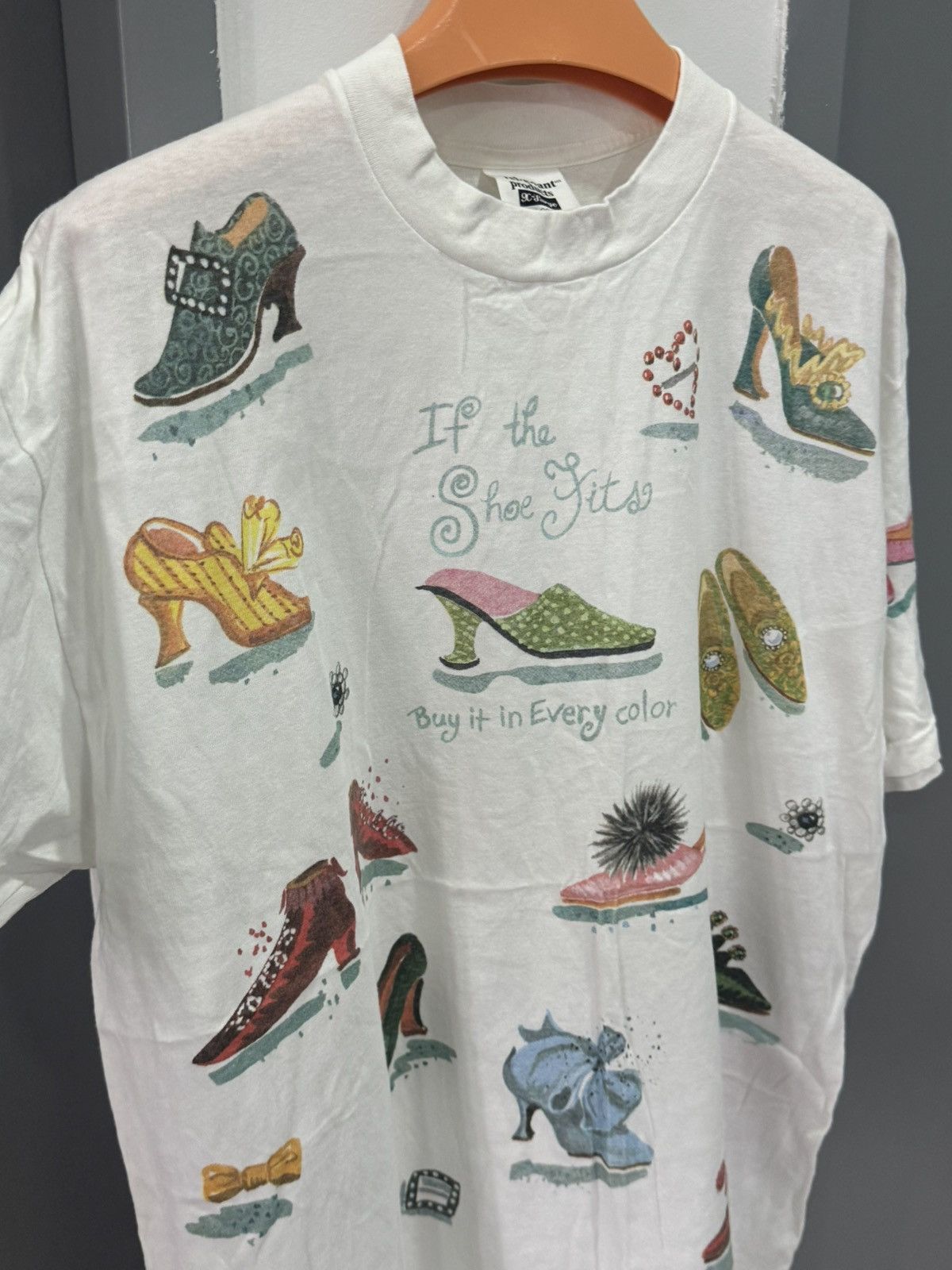 Vintage vintage ‘ 90 REL-E-EVAN PRODUCT overprinted tee Size US XL / EU 56 / 4 - 3 Thumbnail
