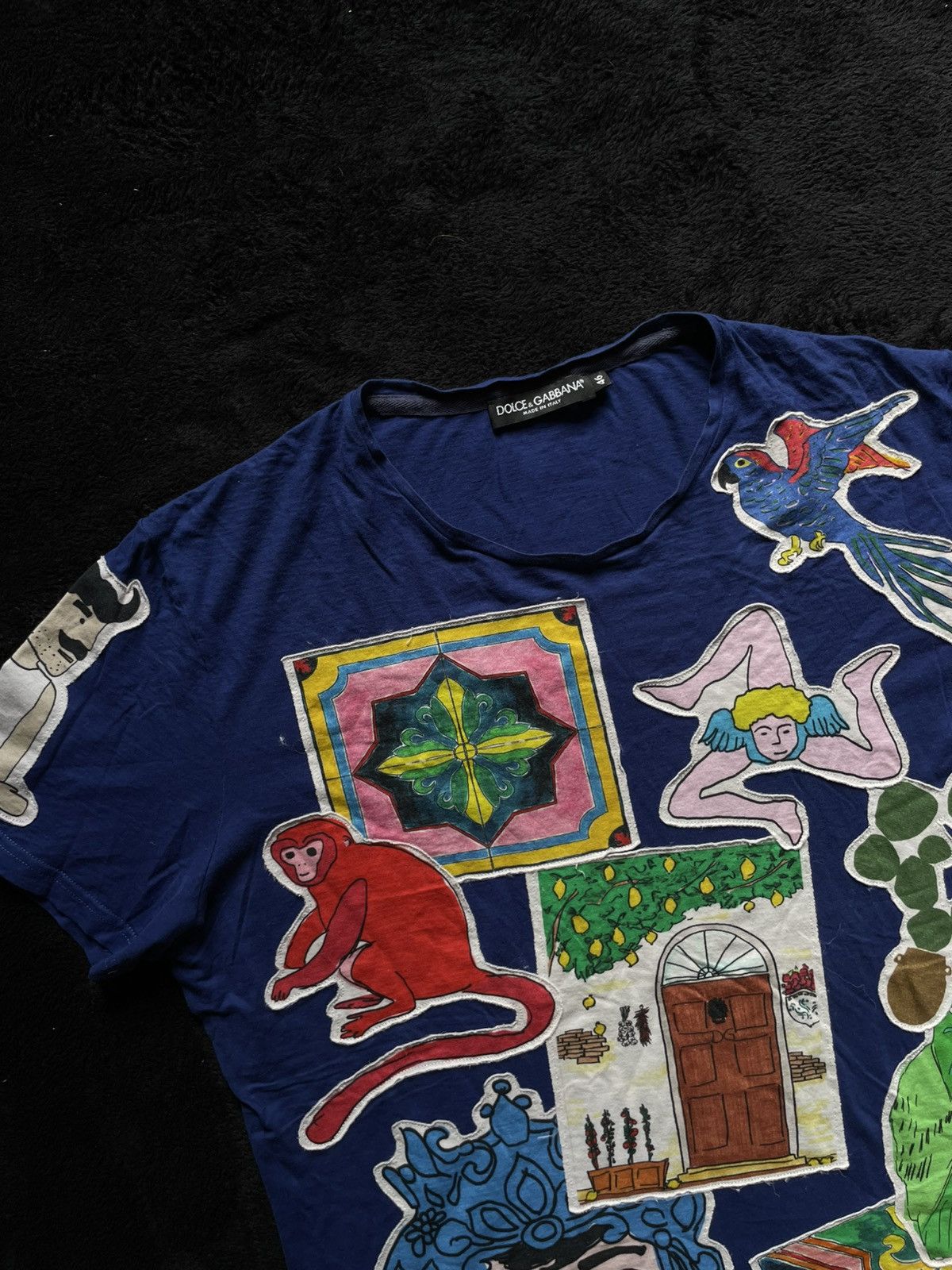 Dolce & Gabbana Dolce & Gabbana T-shirt Vintage Cotton Size M Size US M / EU 48-50 / 2 - 2 Thumbnail