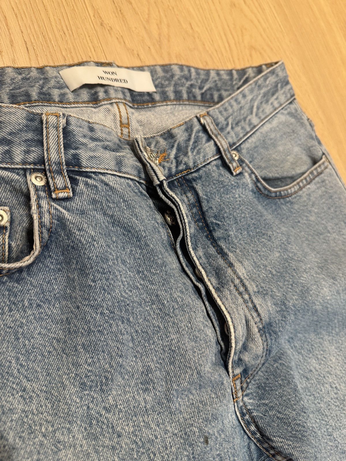 Won Hundred Won Hundred Black Jeans Size US 31 - 2 Thumbnail