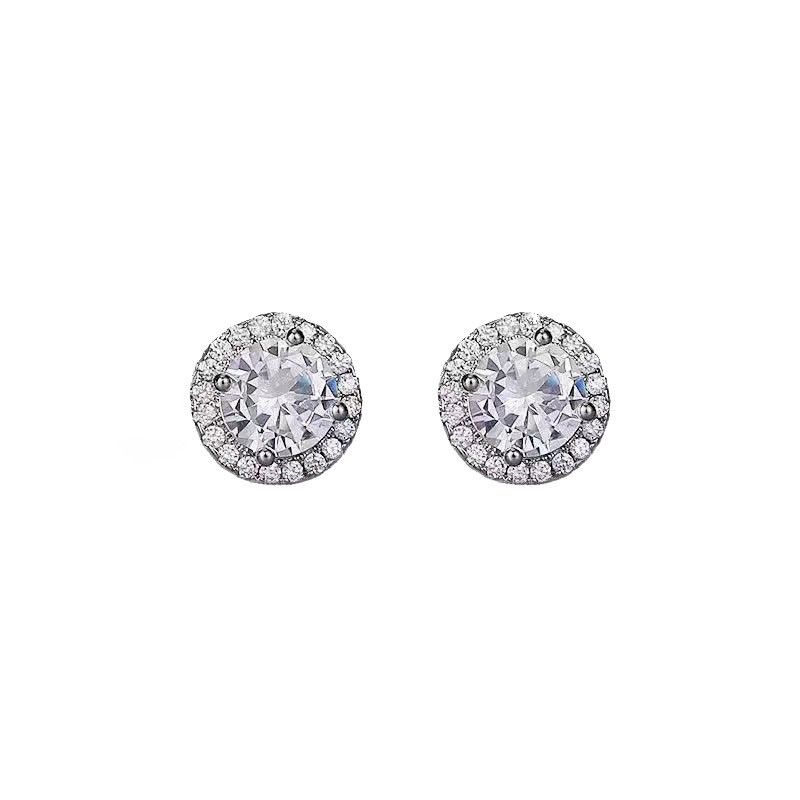 Jewelry Vintage Earrings One Pairs Chrome Jewelry Size ONE SIZE - 6 Thumbnail