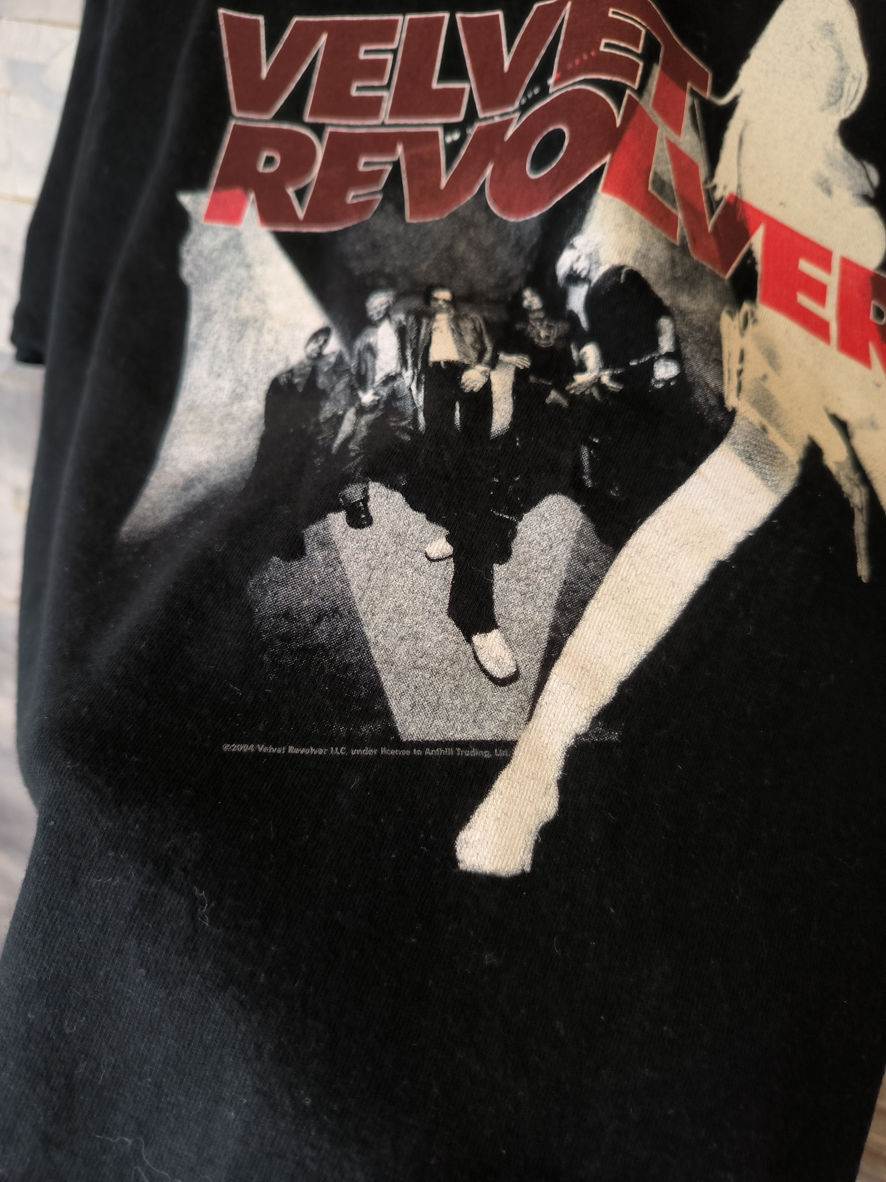 Band Tees Velvet Revolver Tee Shirt 2004 Black Vintage Starworld Size US L / EU 52-54 / 3 - 3 Thumbnail