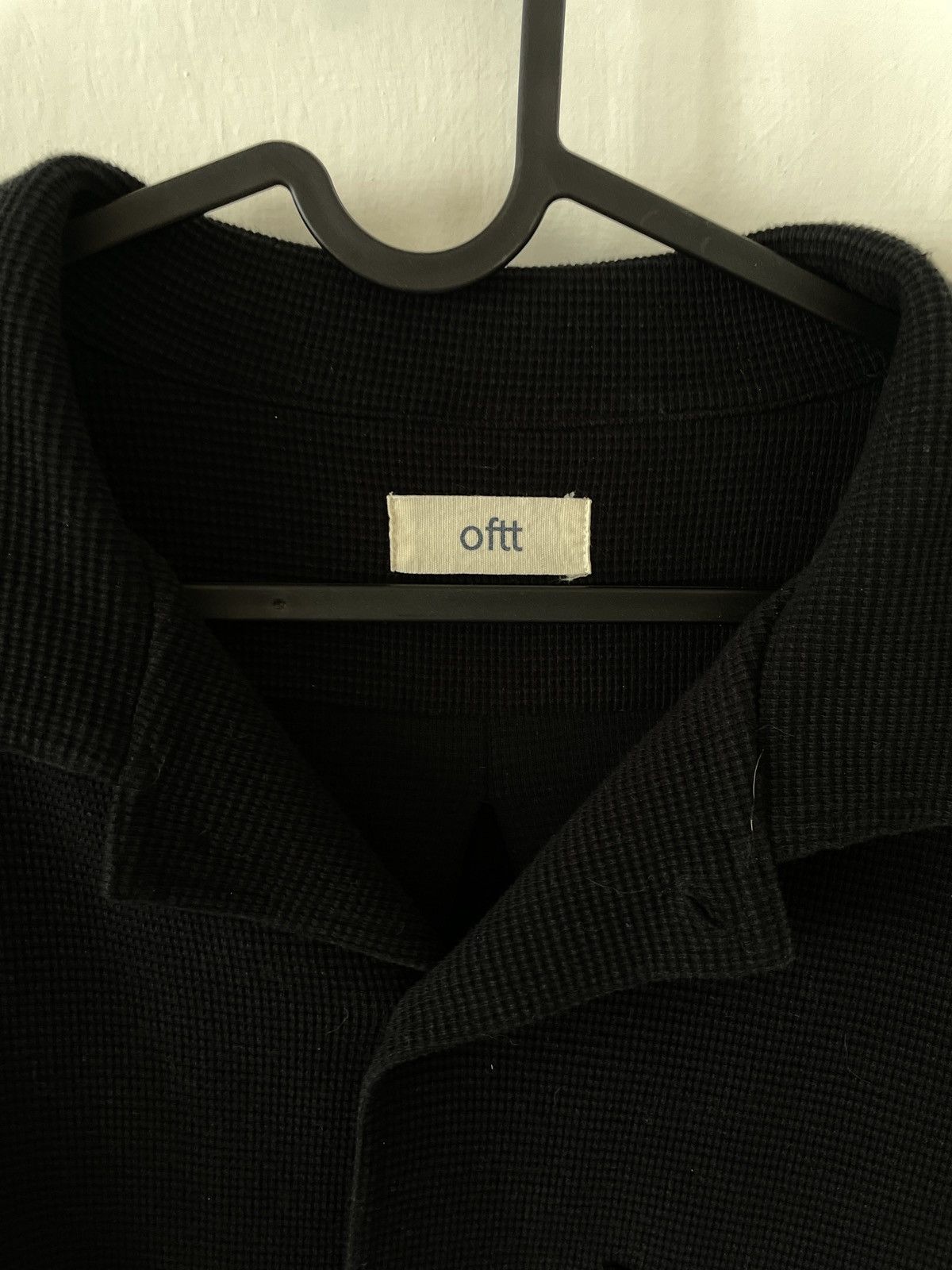 Other Offt Heavy Waffle Knit Button-Up Short Sleeve Size US XL / EU 56 / 4 - 3 Thumbnail