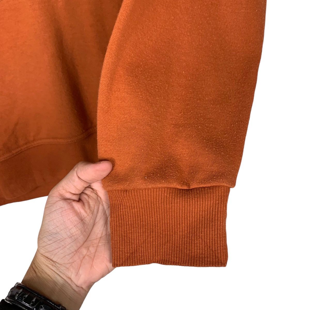 Hang Ten HANGTEN Small Logo Pullover Orange Hoodies #1552-C69 Size US M / EU 48-50 / 2 - 12 Thumbnail