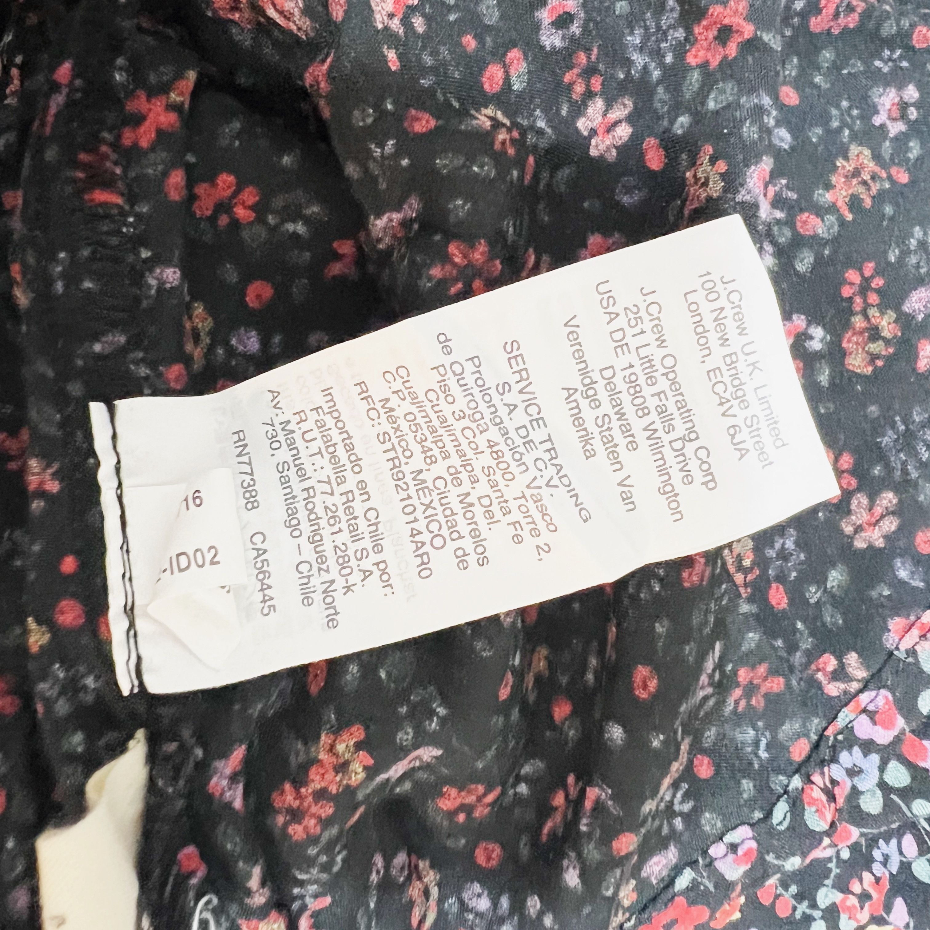 Zara Zara Micro Floral Flower Print Pattern Button Size S / US 4 / IT 40 - 3 Thumbnail