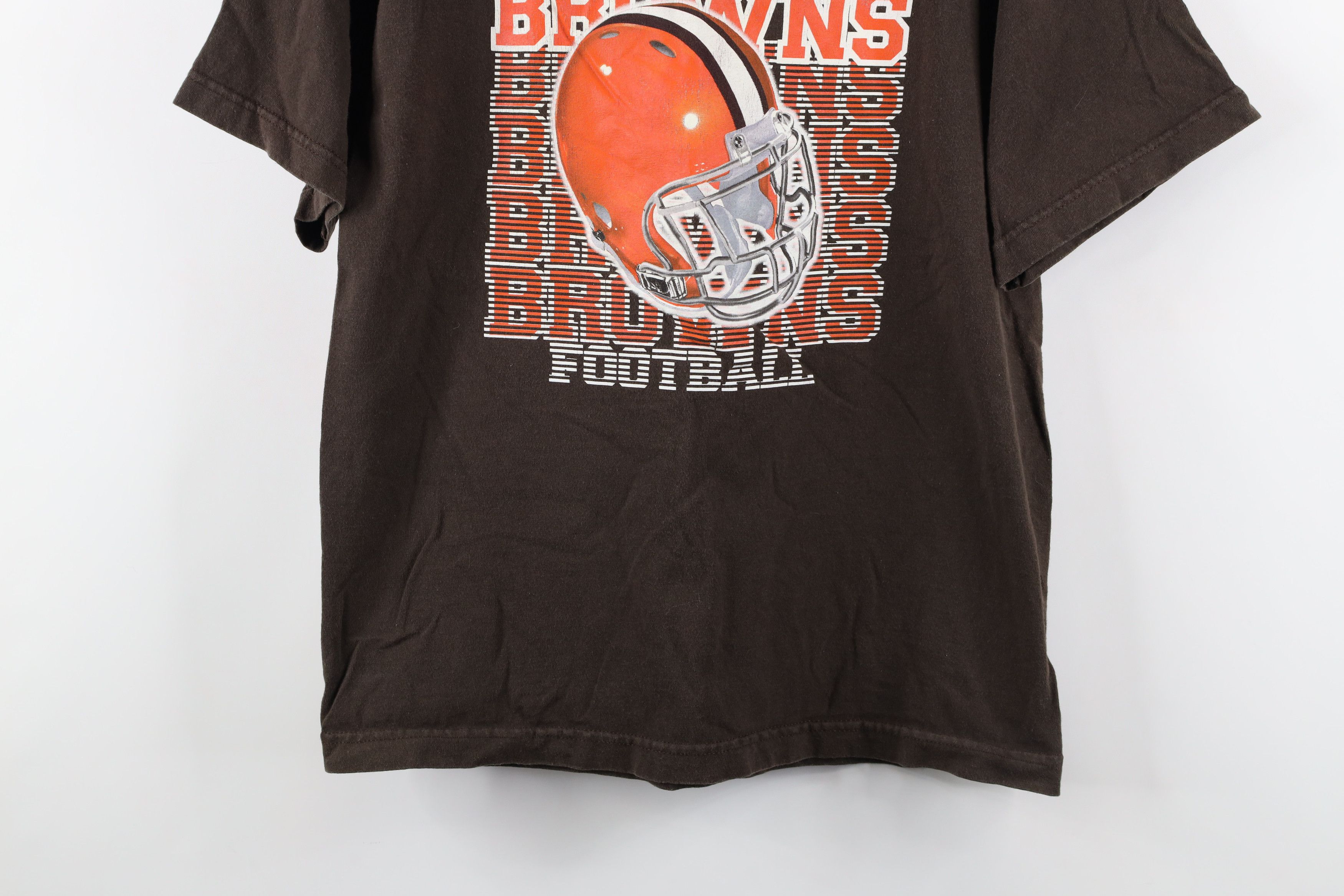 Vintage Vintage 90s Cleveland Browns Football Short Sleeve T-Shirt Size US S / EU 44-46 / 1 - 3 Thumbnail