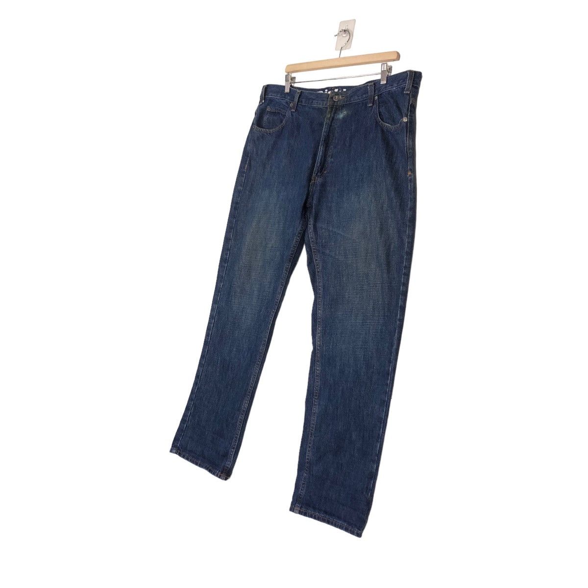 Japanese Brand 🔥Vintage Work Denim Jeans Carpenter Dickies Usa Size US 41 - 2 Thumbnail