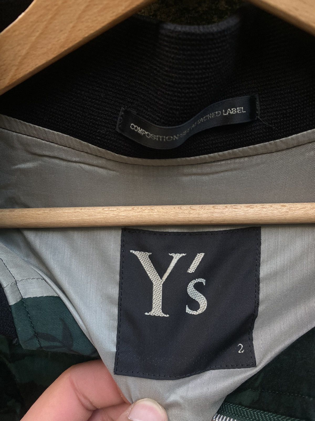 Y's × Yohji Yamamoto Y’s by Yohji Yamamoto Flowered Overprinted Jacket Size L / US 10 / IT 46 - 3 Thumbnail