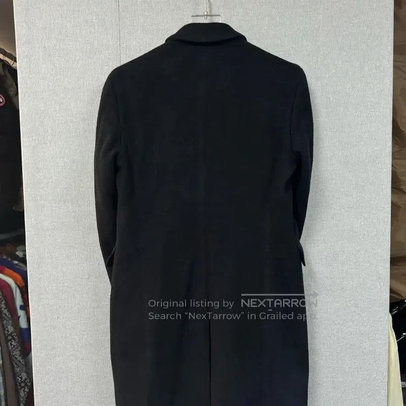 Burberry Burberry Black Wool Long Coat for Men. Size US M / EU 48-50 / 2 - 2 Thumbnail