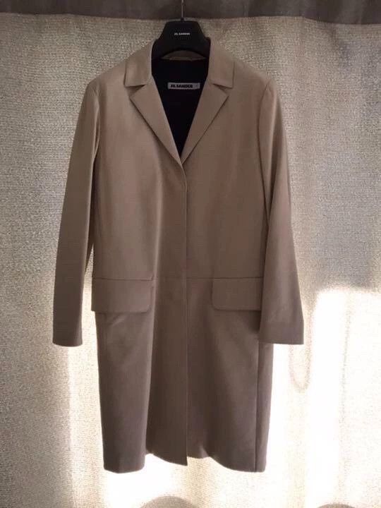 Jil Sander Jil Sander Lamb leather long coat jacket Size 4XL / US 24-26 - 2 Thumbnail