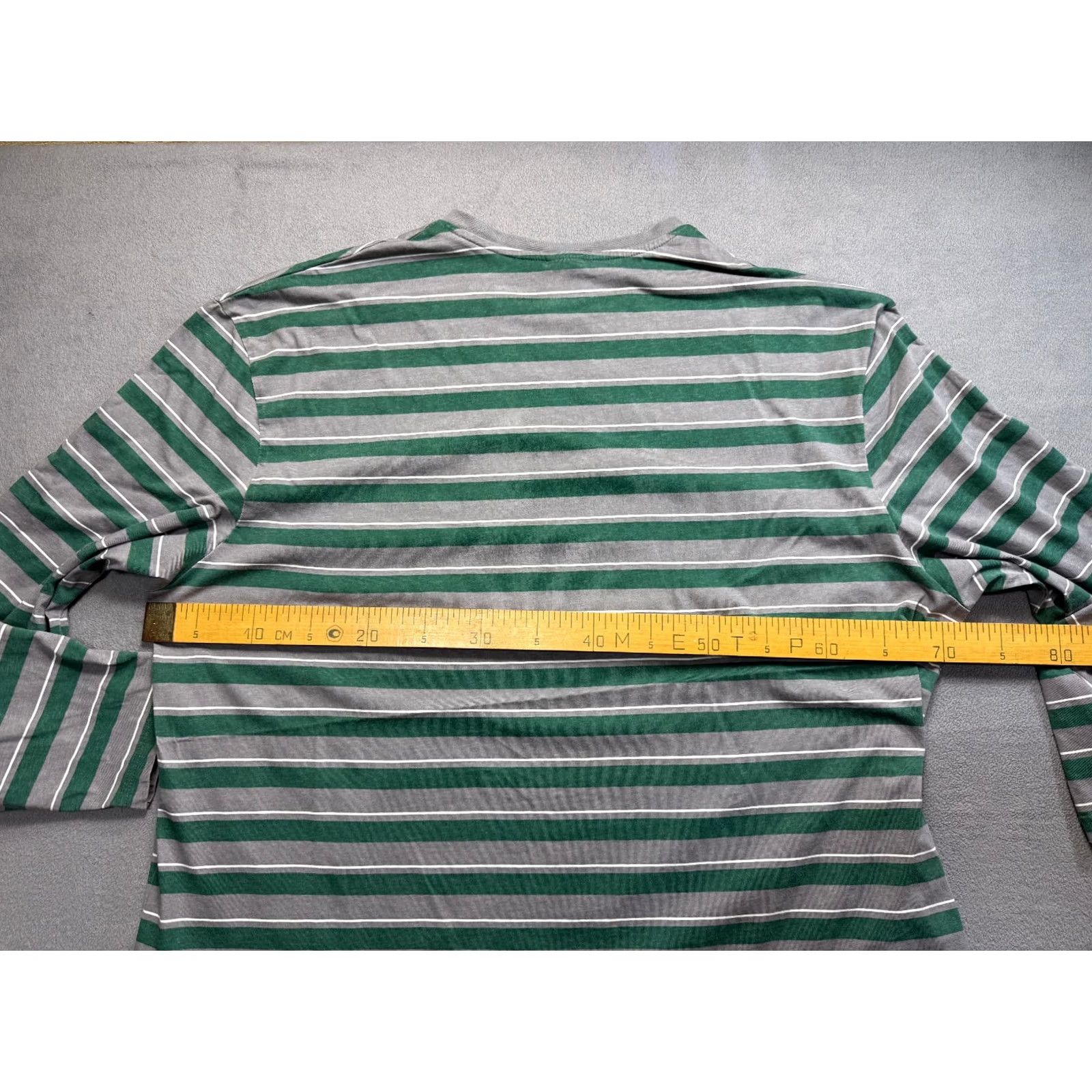Puma Puma Long Sleeve Shirt Striped Mens 3XL Big 3X Multicolor T-Shirt Size US XXL / EU 58 / 5 - 2 Thumbnail