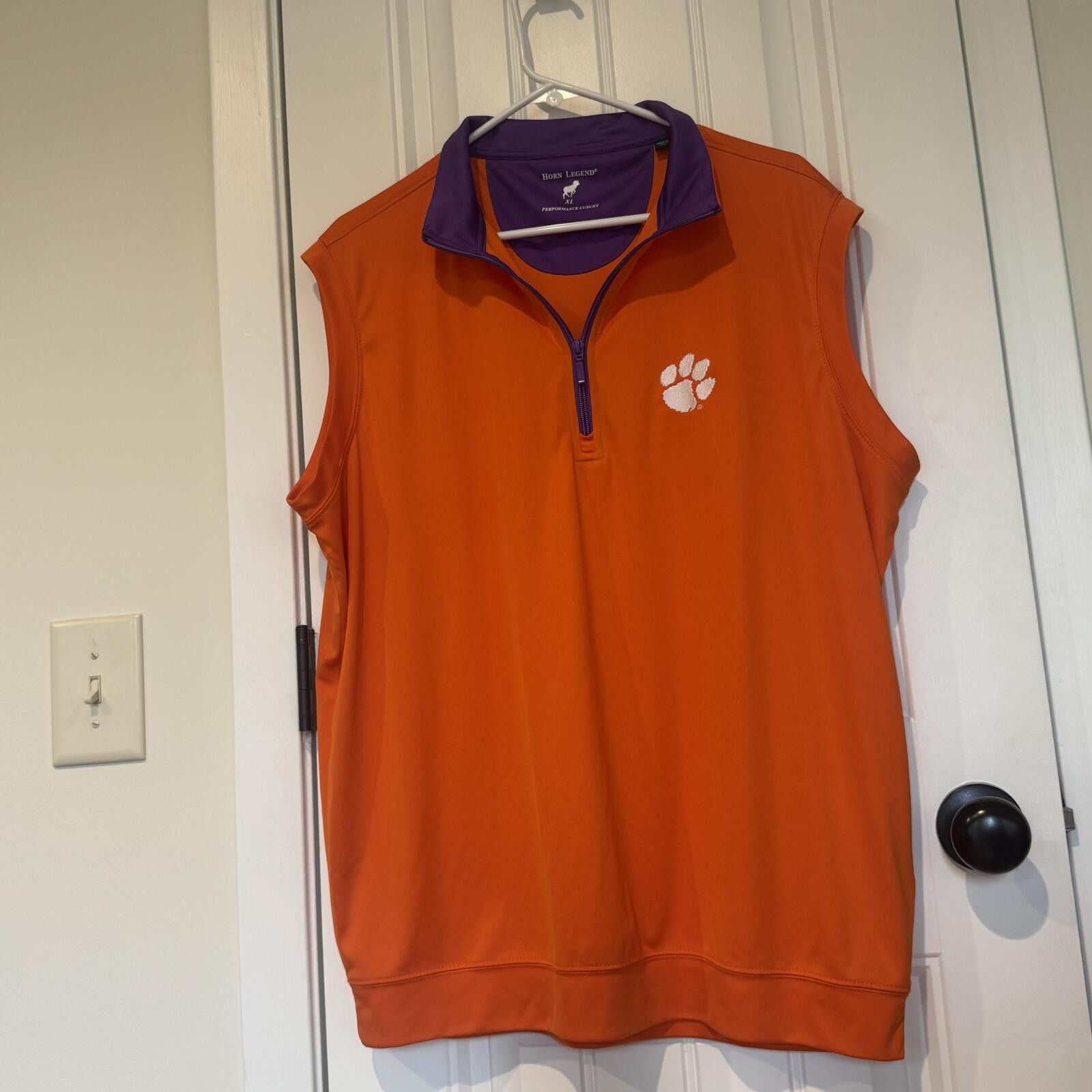 Other Horn Legend XL Performance Clemson Embroidered Vest Size US XL / EU 56 / 4 - 2 Thumbnail